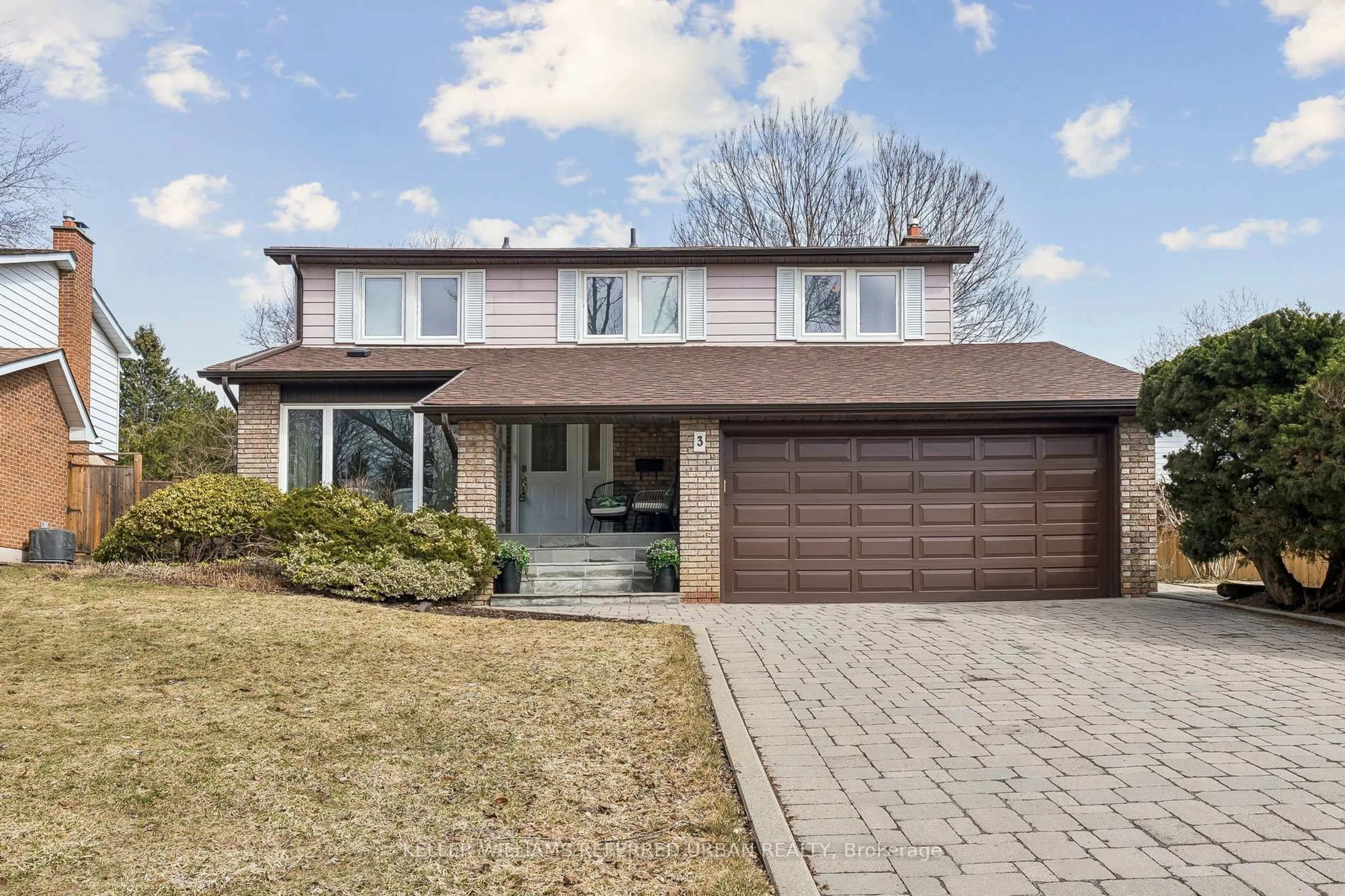 Home with brick exterior material, street for 3 Shaindell St, Markham Ontario L3T 3X5