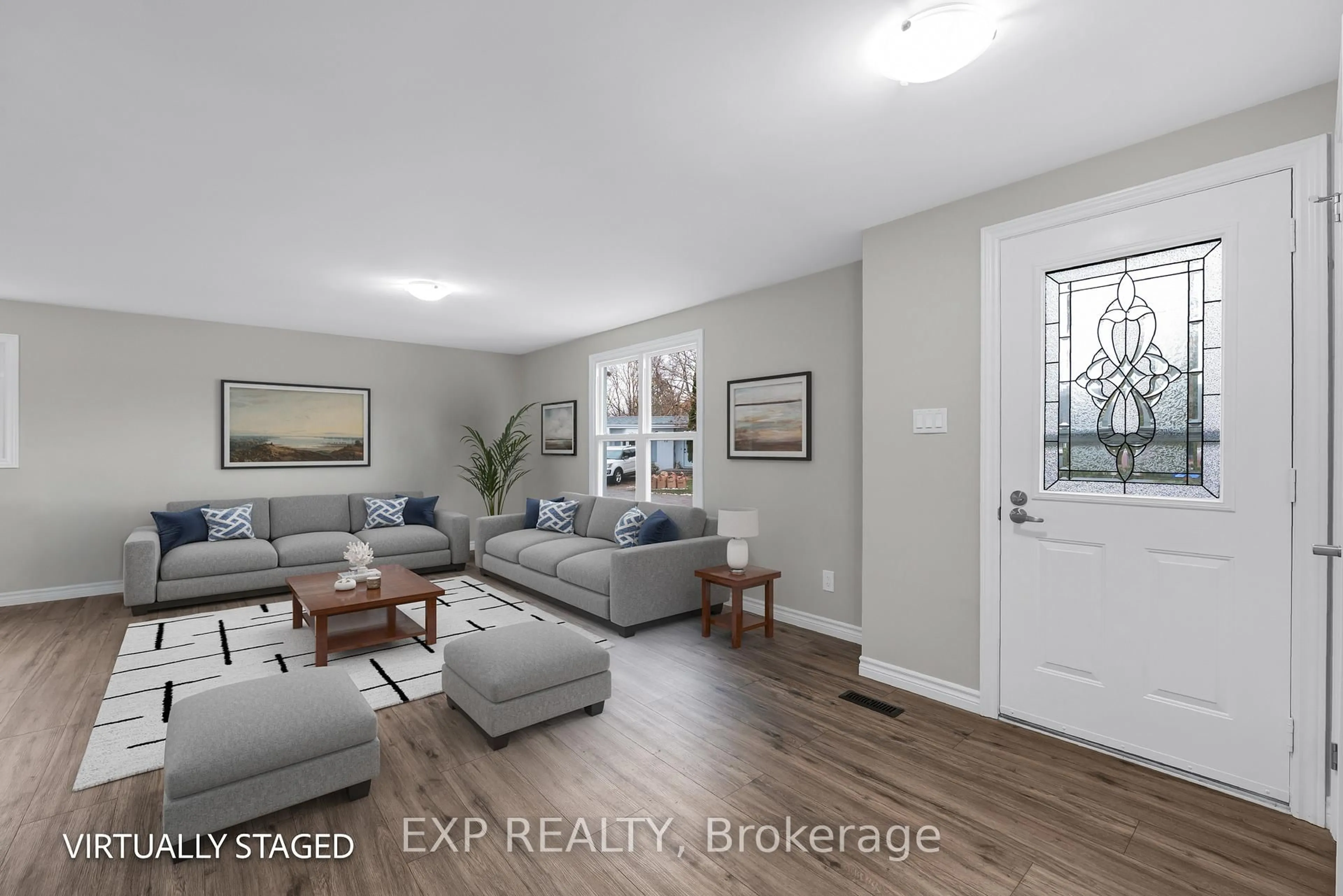 Living room with furniture, unknown for 52 Corner Brook Tr, Innisfil Ontario L9S 1N6