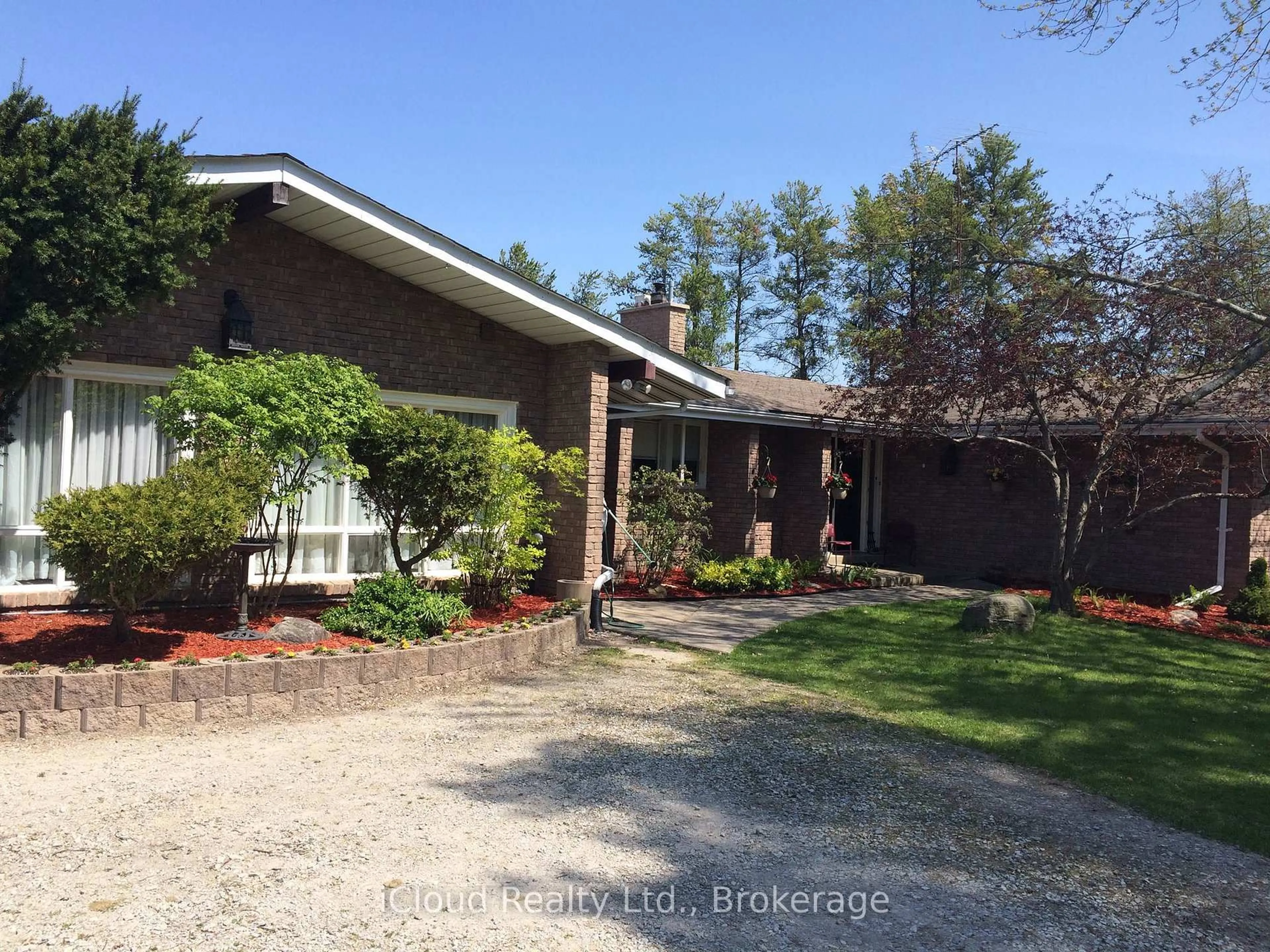 A pic from outside/outdoor area/front of a property/back of a property/a pic from drone, unknown for 1939 County Road 50, Adjala-Tosorontio Ontario L0G 1W0