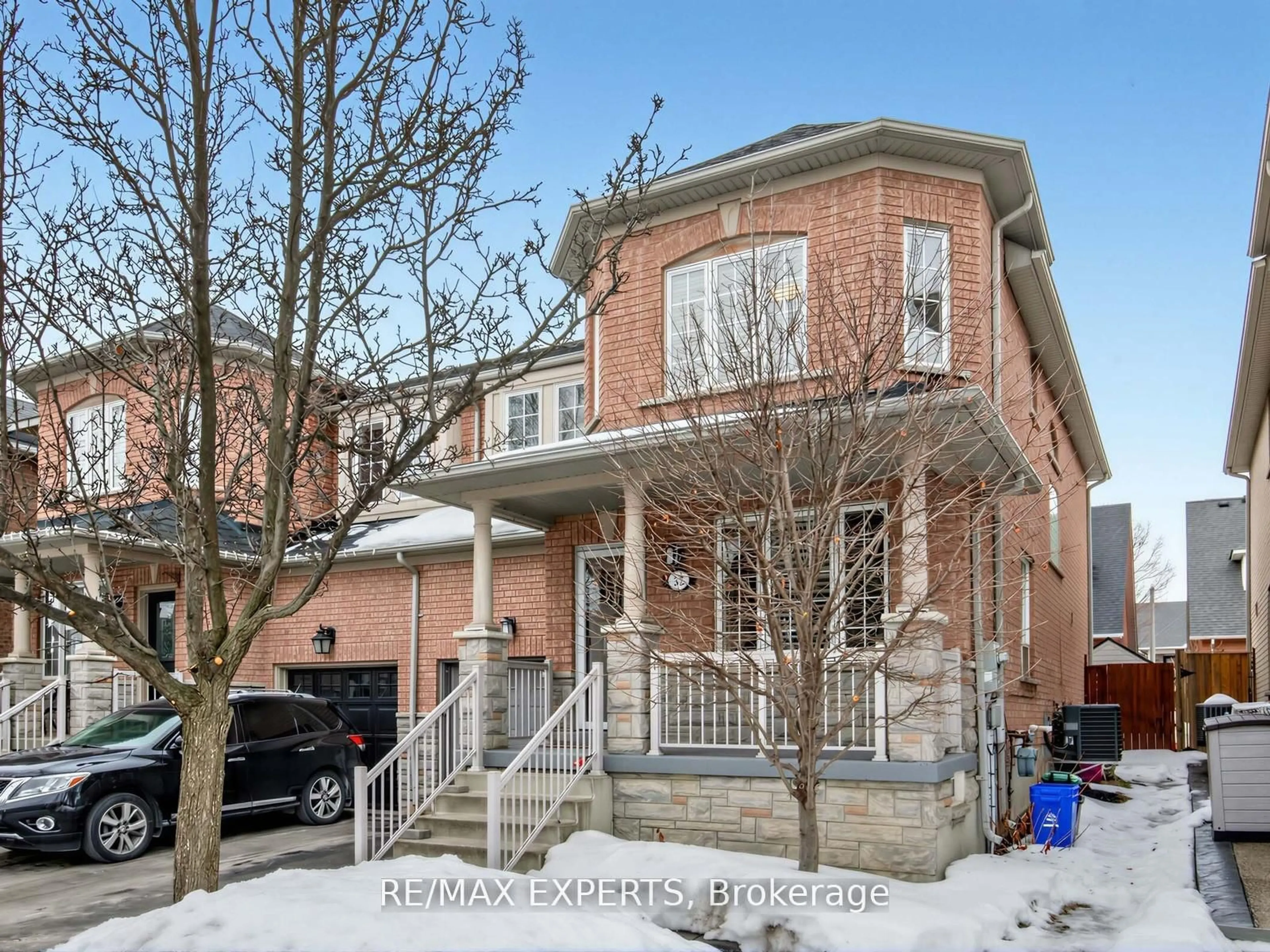 Home with brick exterior material, street for 35 Arundel Dr, Vaughan Ontario L4H 2E6