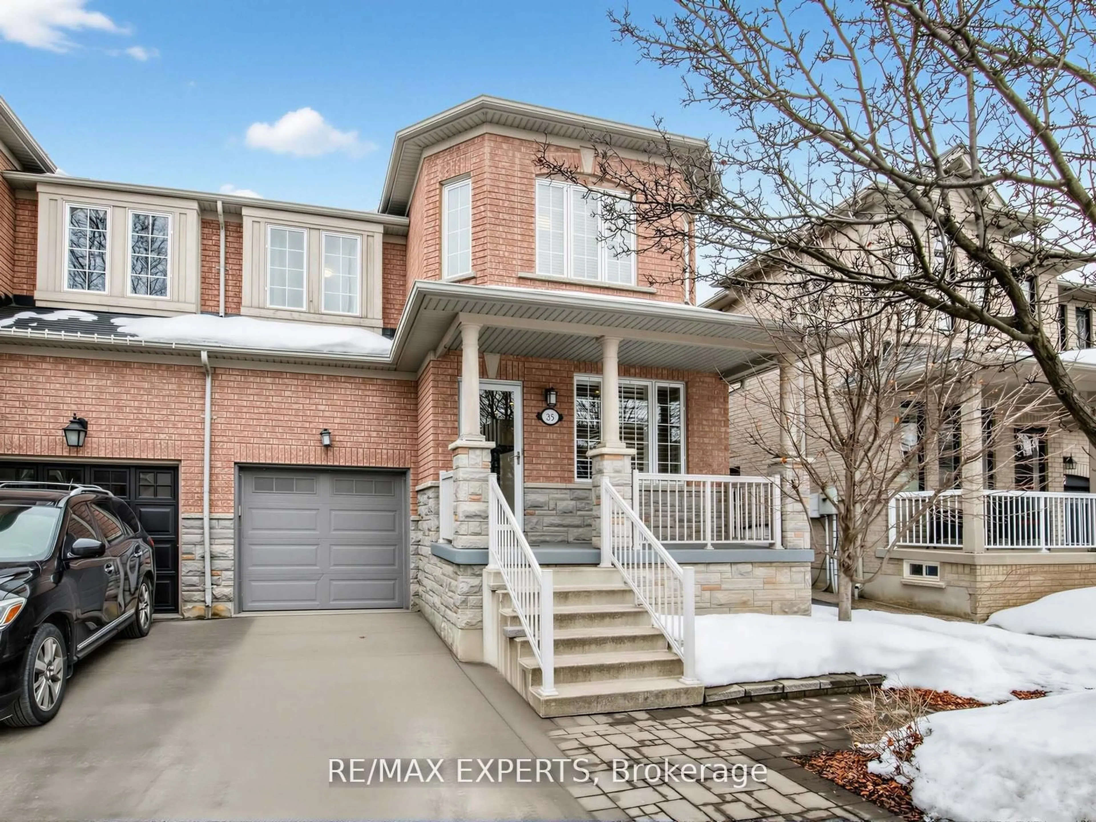 Home with brick exterior material, street for 35 Arundel Dr, Vaughan Ontario L4H 2E6