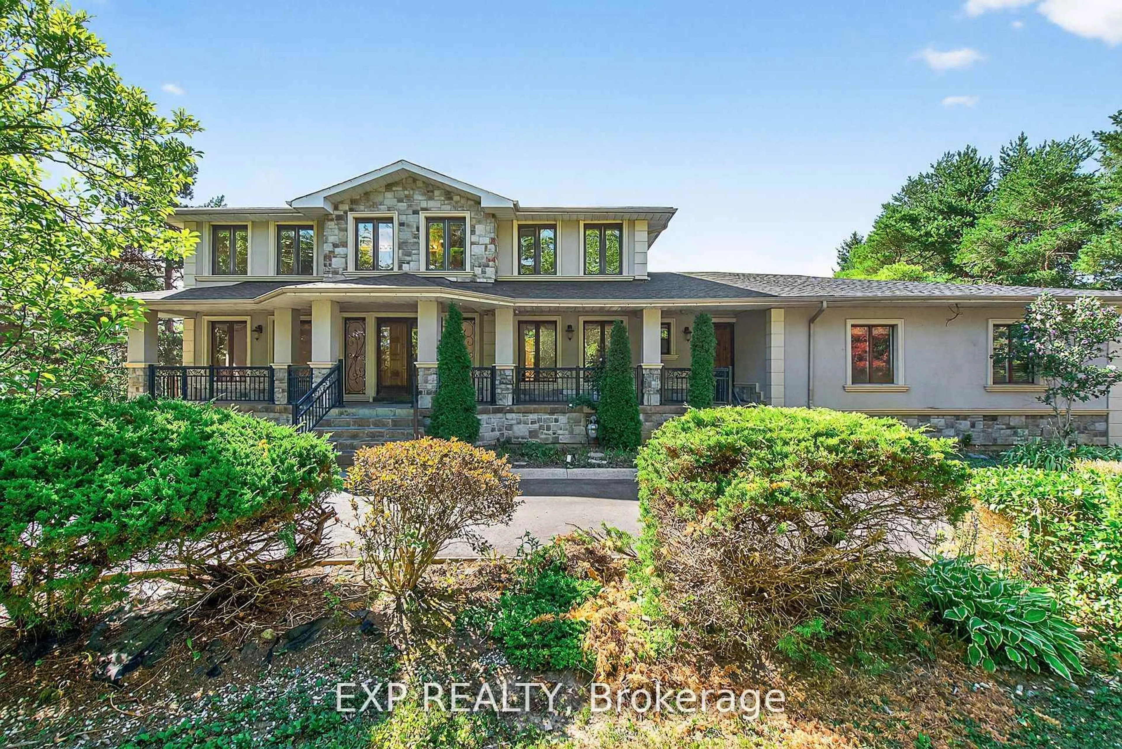 A pic from outside/outdoor area/front of a property/back of a property/a pic from drone, water/lake/river/ocean view for 315 Stephanie Blvd, Vaughan Ontario L4L 1A6