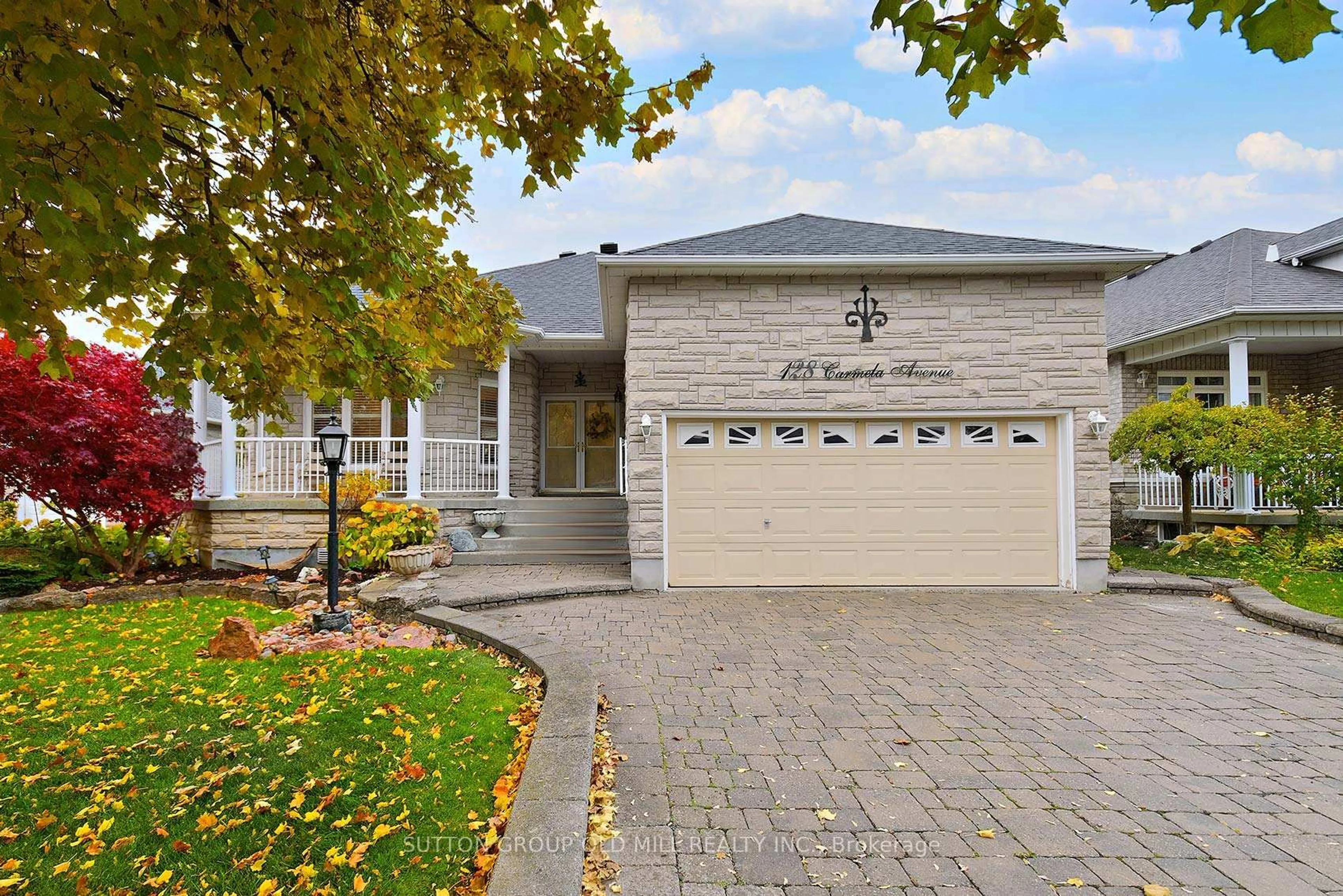 Home with brick exterior material, street for 128 Carmela Ave, Richmond Hill Ontario L4E 2V6
