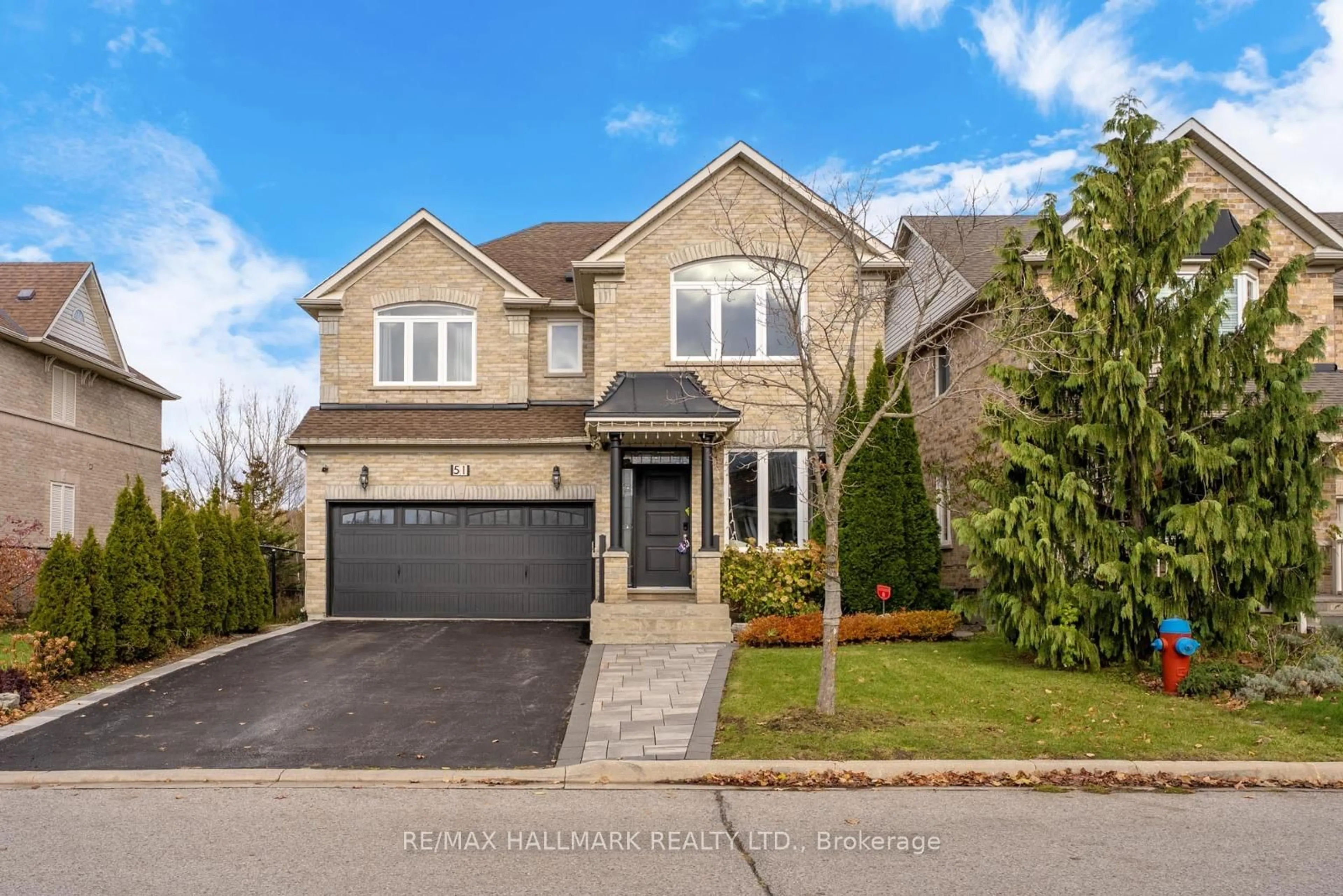 Home with brick exterior material, street for 51 Verdi Rd, Richmond Hill Ontario L4E 4P7