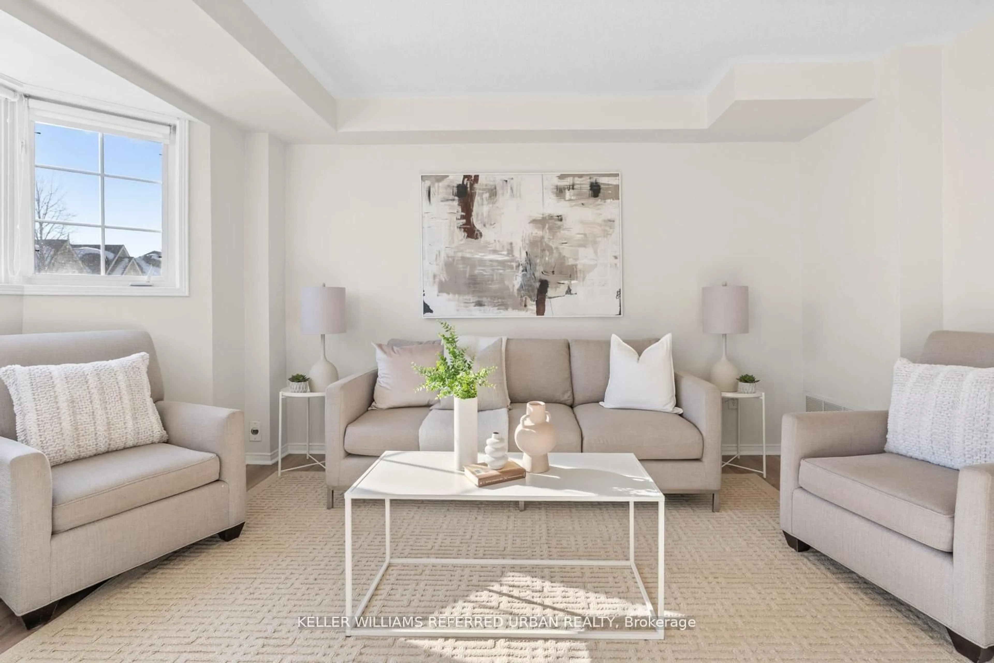 Living room with furniture, unknown for 116 Cornell Park Ave #D203, Markham Ontario L6B 1B6