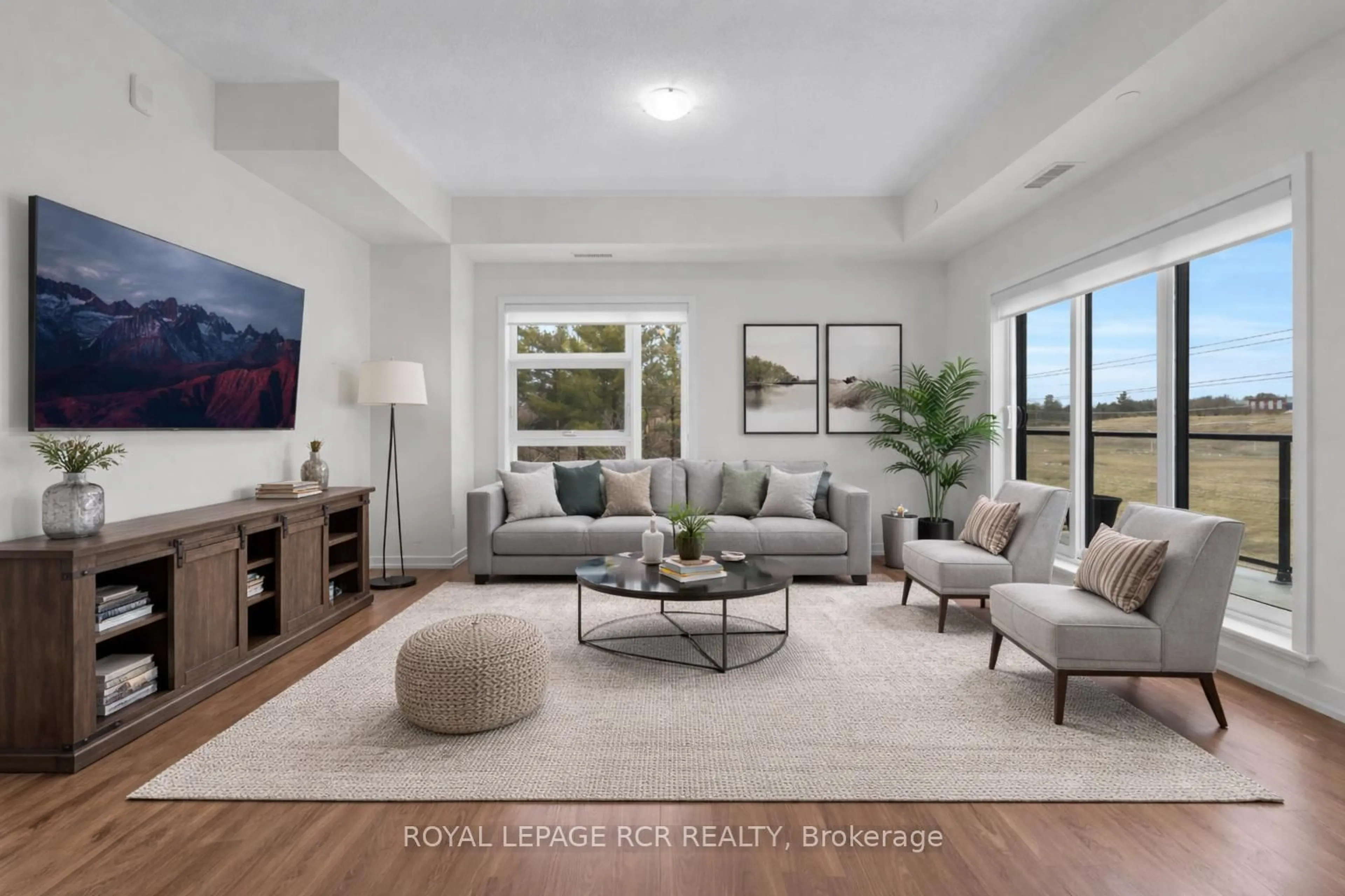 Living room with furniture, unknown for 555 William Graham Dr #413, Aurora Ontario L4G 3H9