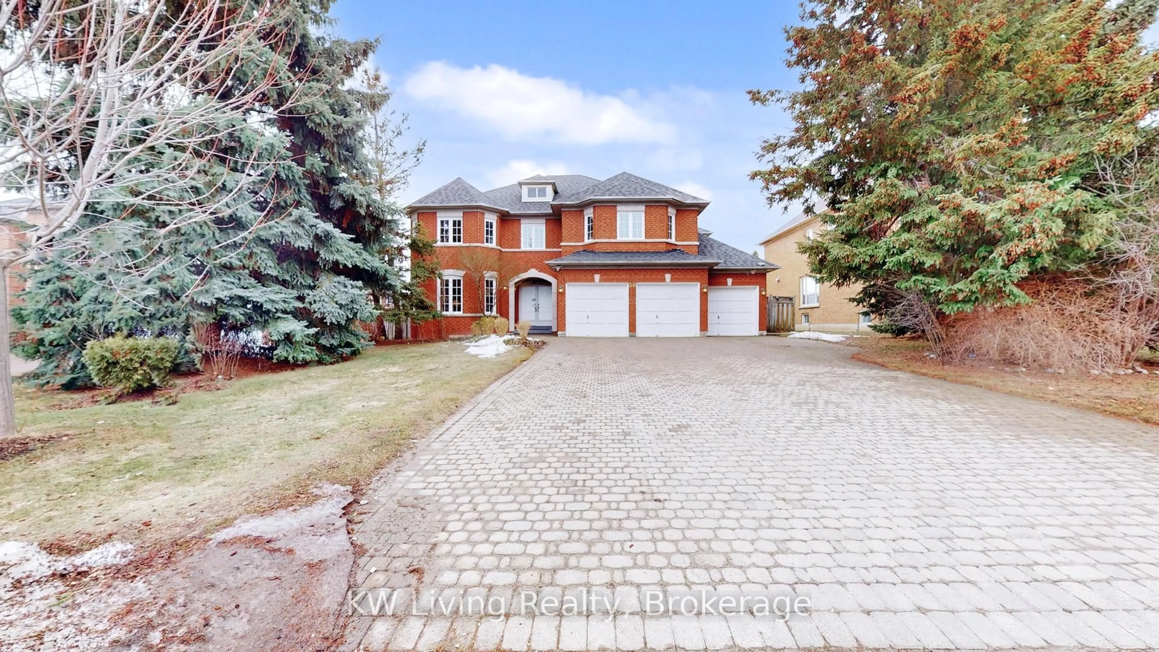 Home with brick exterior material, street for 50 Brookshill Cres, Richmond Hill Ontario L4B 3J2