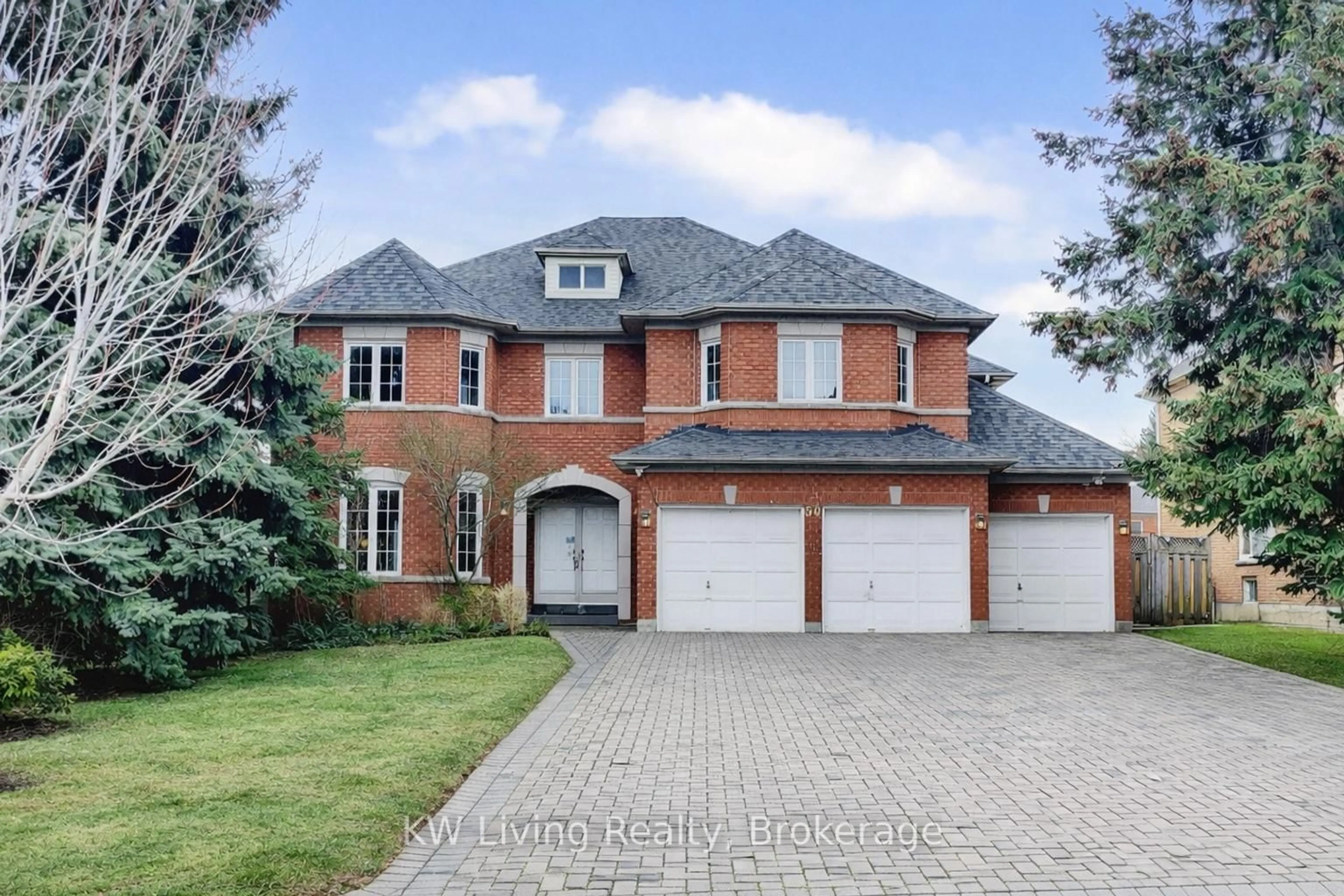 Home with brick exterior material, street for 50 Brookshill Cres, Richmond Hill Ontario L4B 3J2
