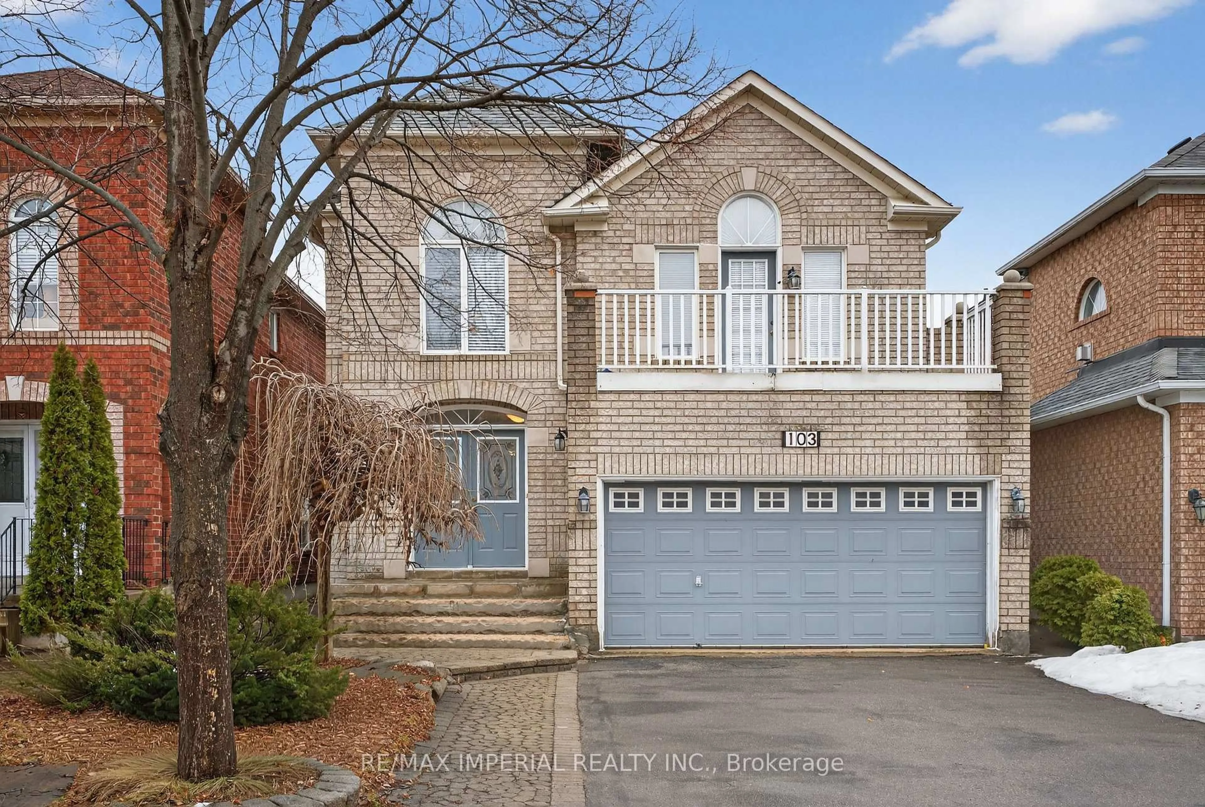 Home with brick exterior material, street for 103 Ferdinand Ave, Vaughan Ontario L6A 3H6
