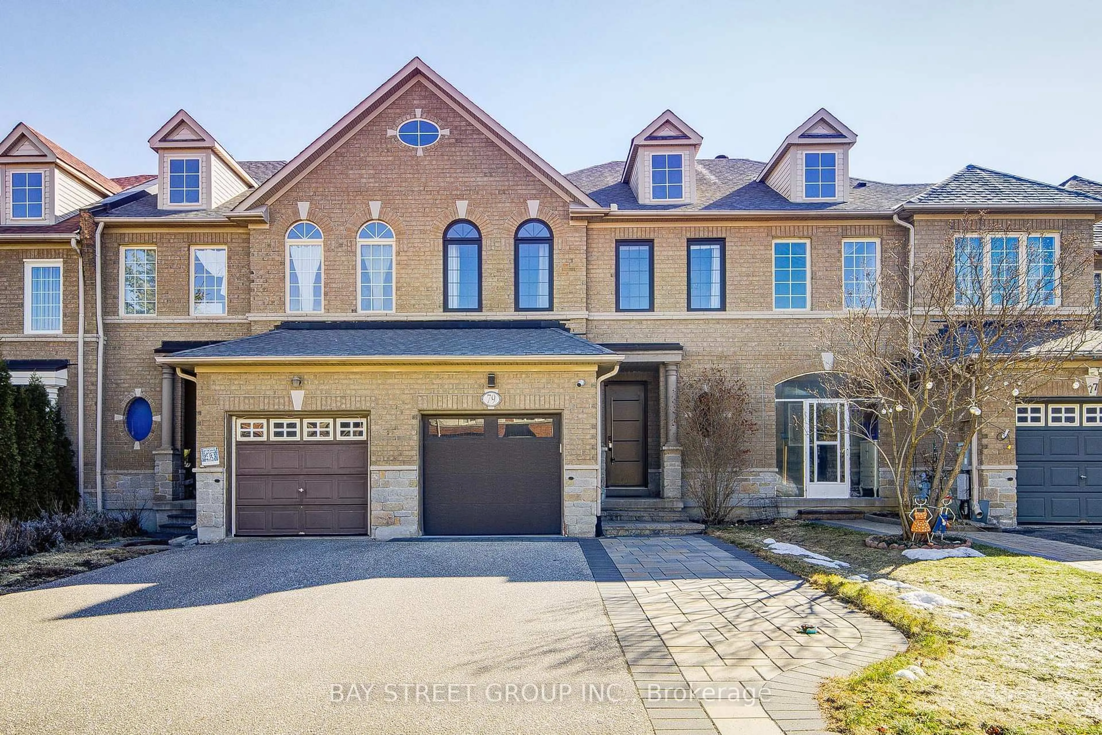 Home with brick exterior material, street for 79 Loire Valley Ave, Vaughan Ontario L4J 8V8