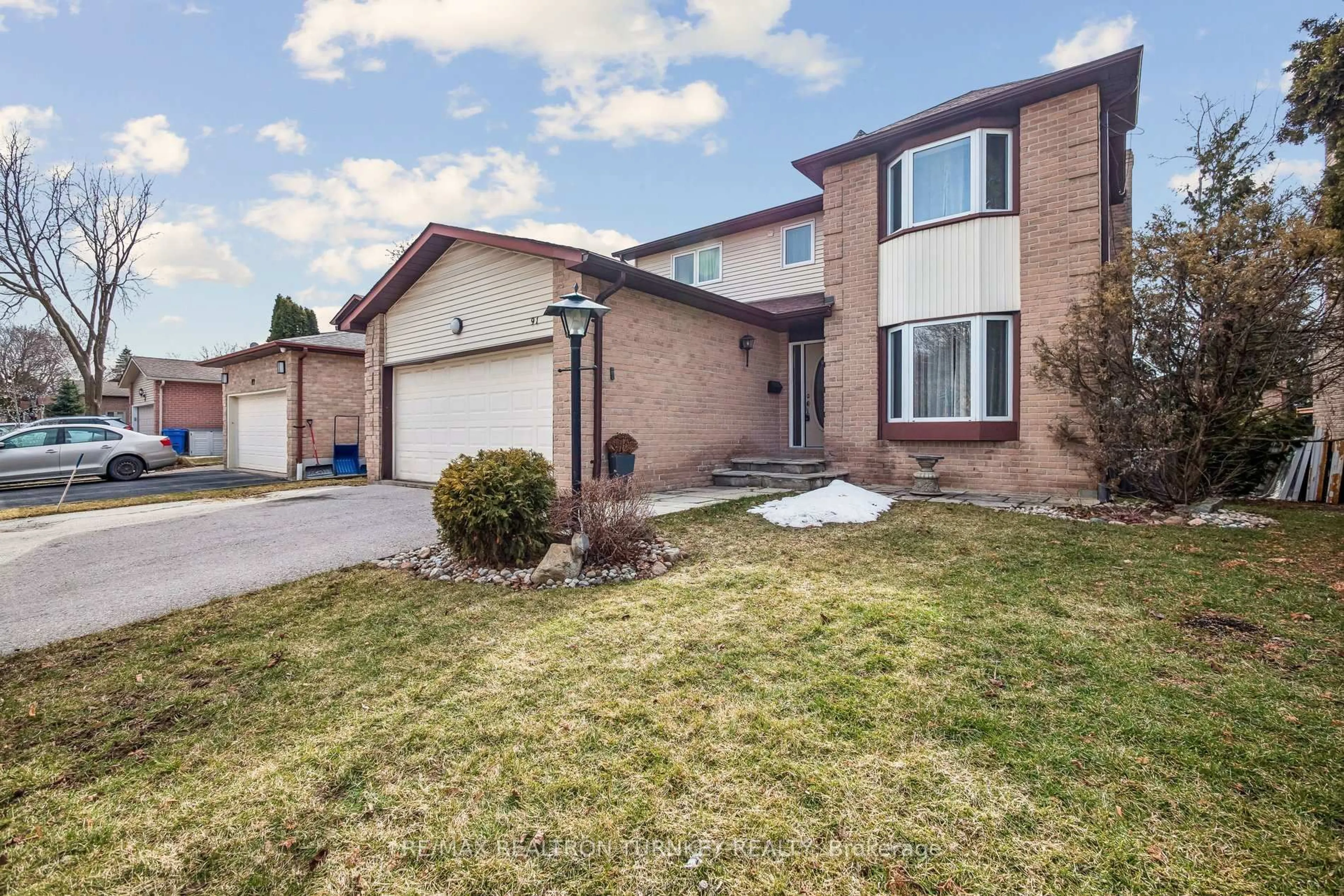 Home with brick exterior material, street for 91 Batson Dr, Aurora Ontario L4G 3R2