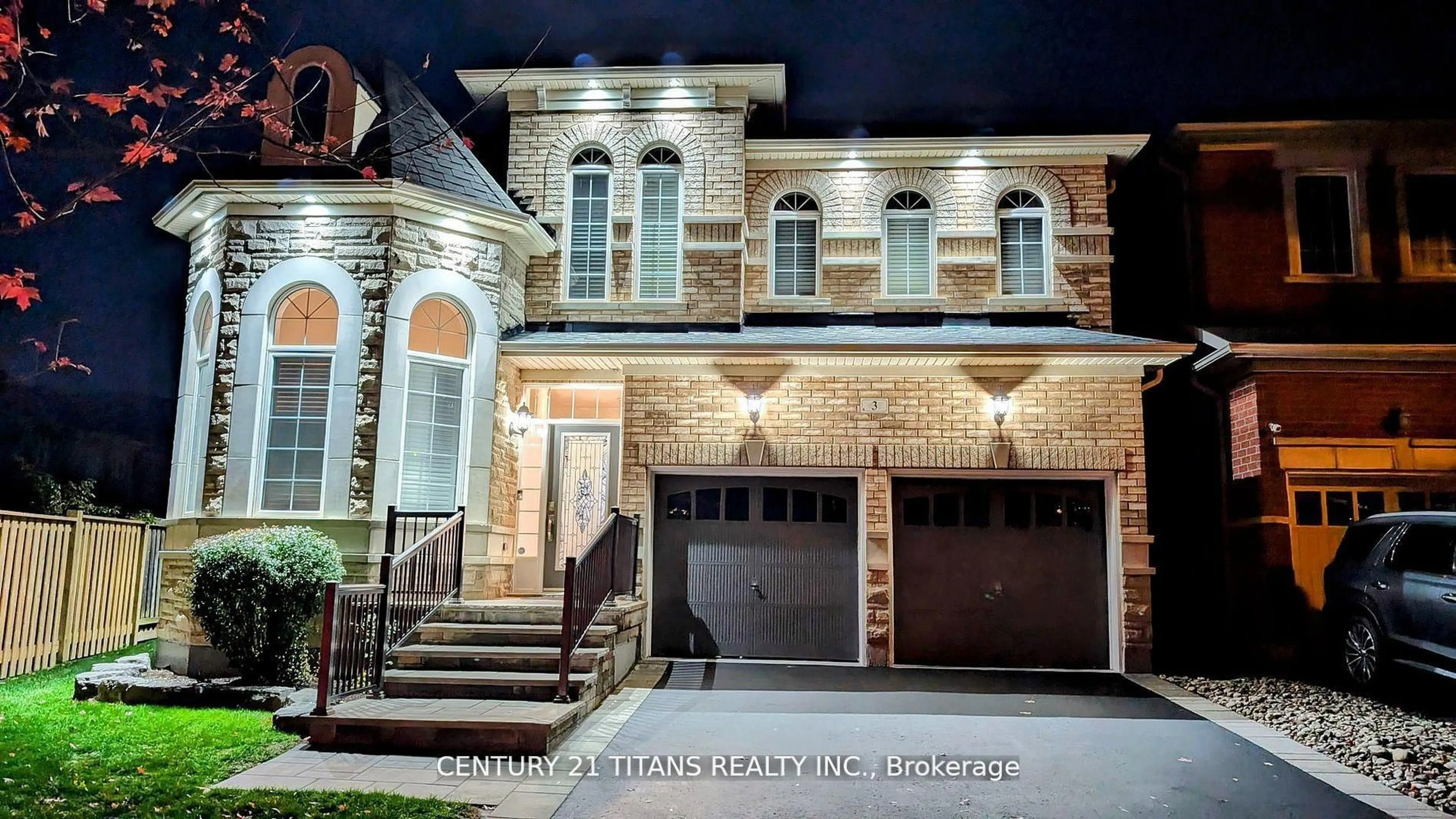Home with brick exterior material, street for 3 Condarcuri Cres, Markham Ontario L6B 0G8