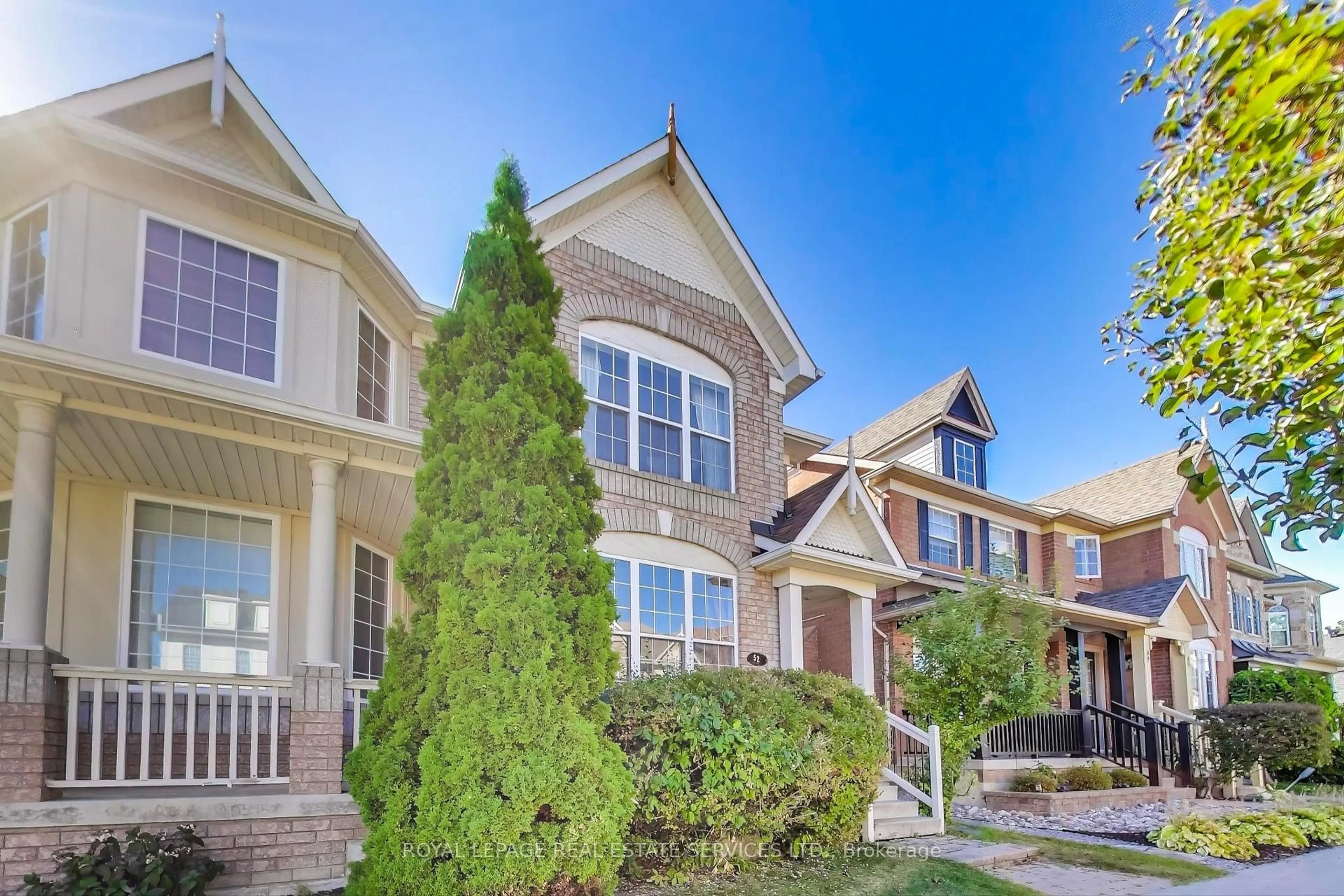 Home with brick exterior material, street for 52 Gowland Rd, Markham Ontario L6B 1B8