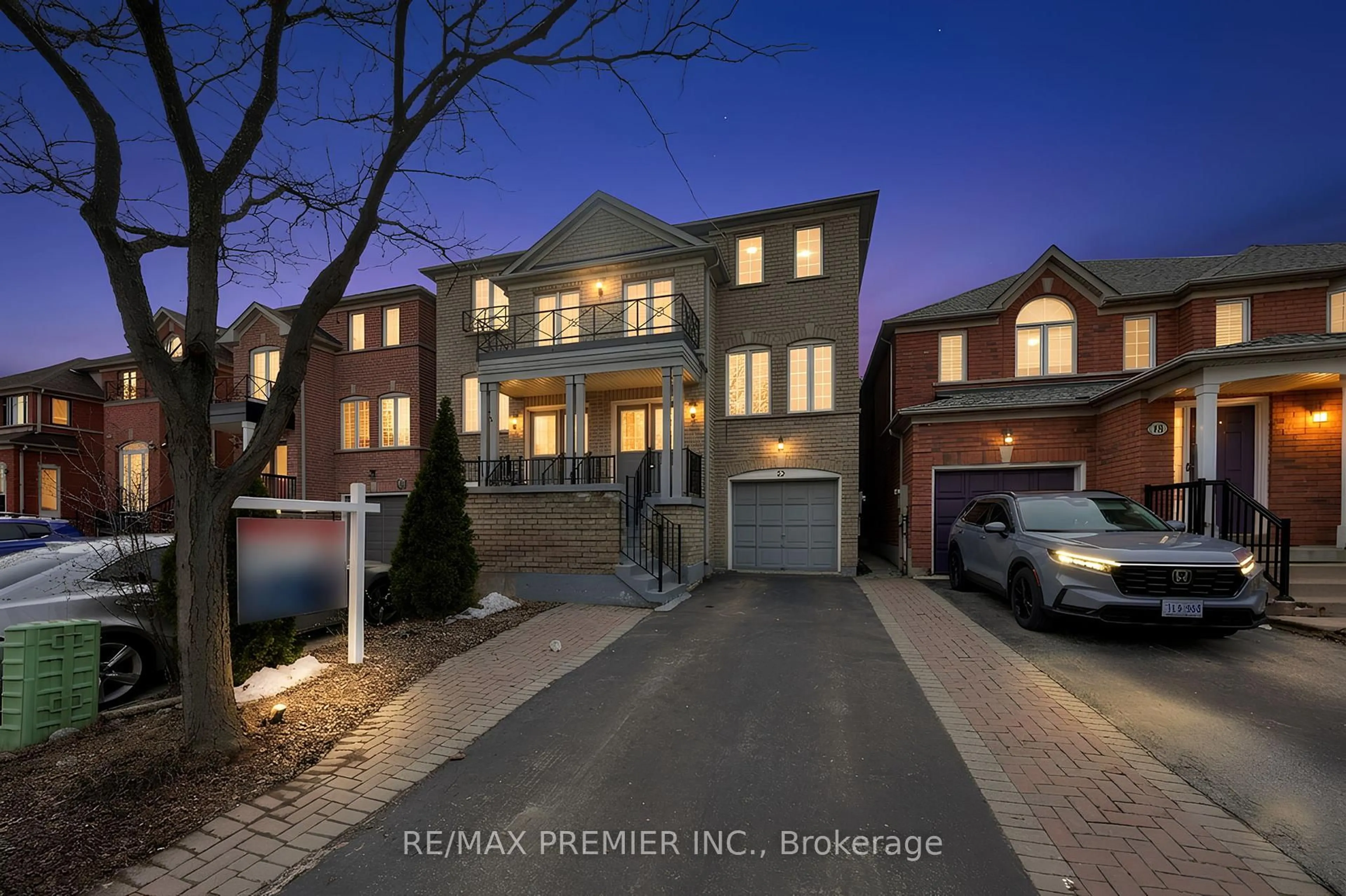 Home with brick exterior material, street for 12 Yellowood Circ, Vaughan Ontario L4J 8L9