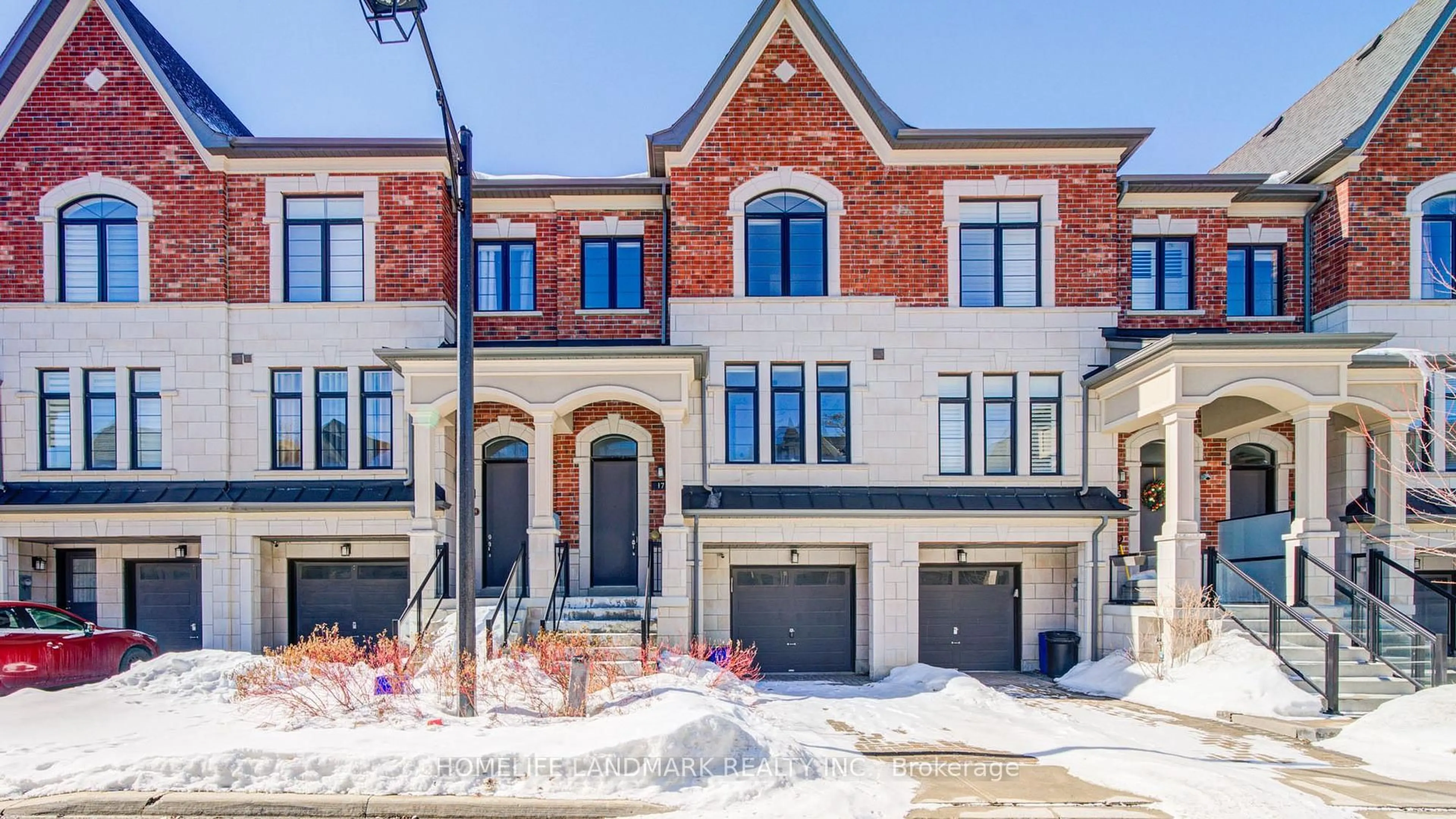 Home with brick exterior material, street for 17 Duncombe Lane, Richmond Hill Ontario L4C 1C2