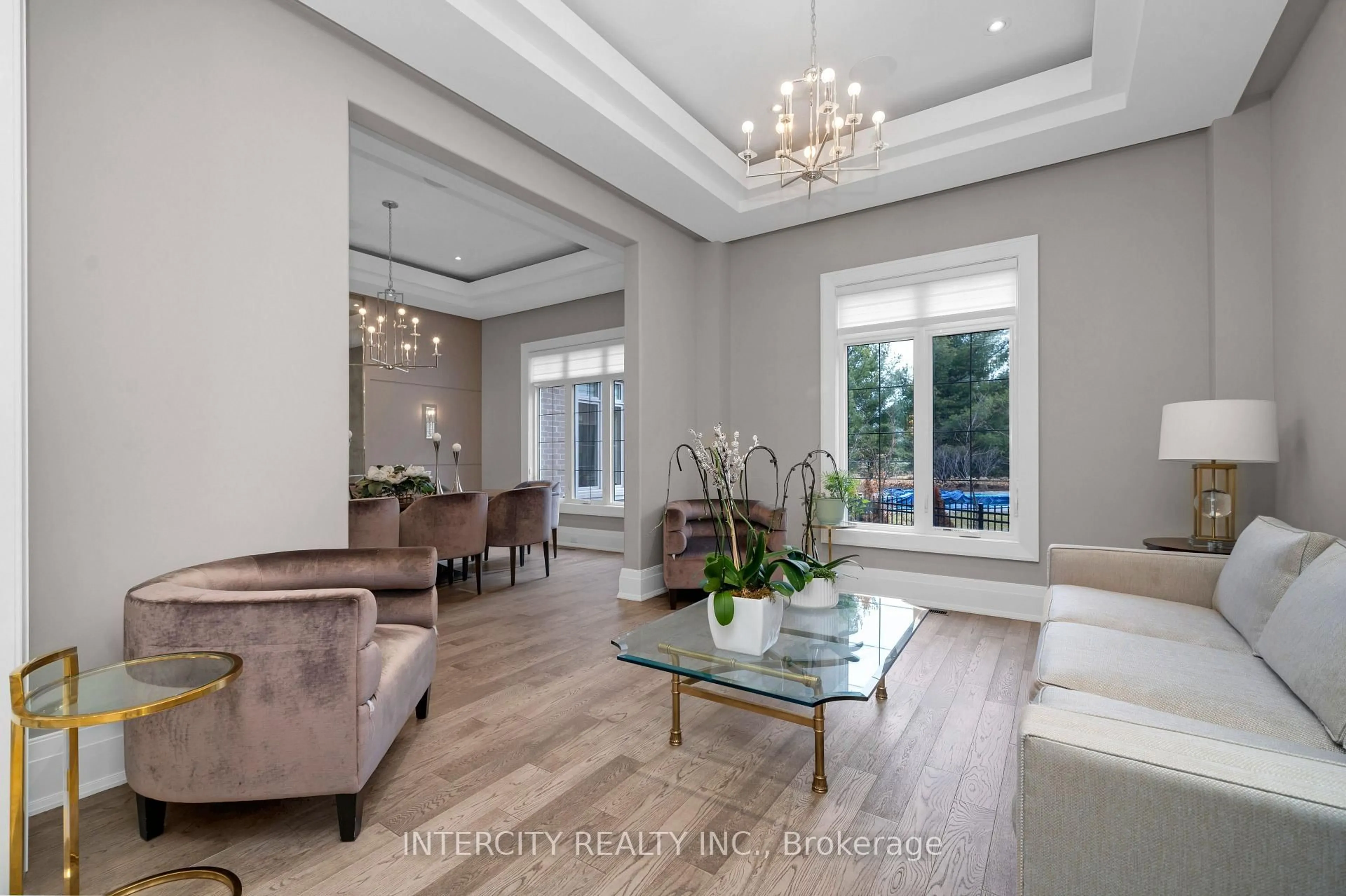 Living room with furniture, unknown for 34 Rosebud Crt, Vaughan Ontario L0J 1C0