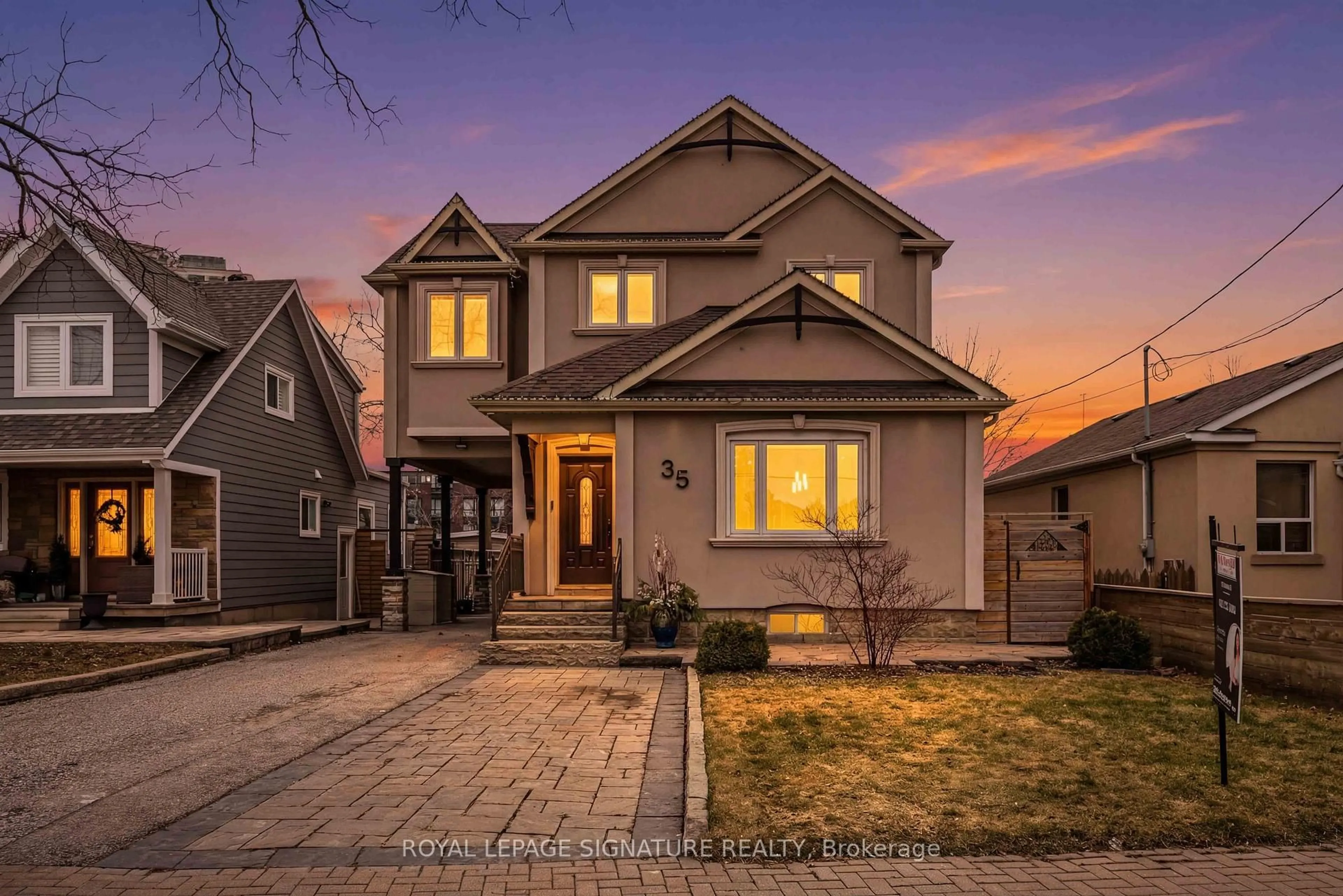 Home with brick exterior material, street for 35 Rainbow Dr, Vaughan Ontario L4L 2K3