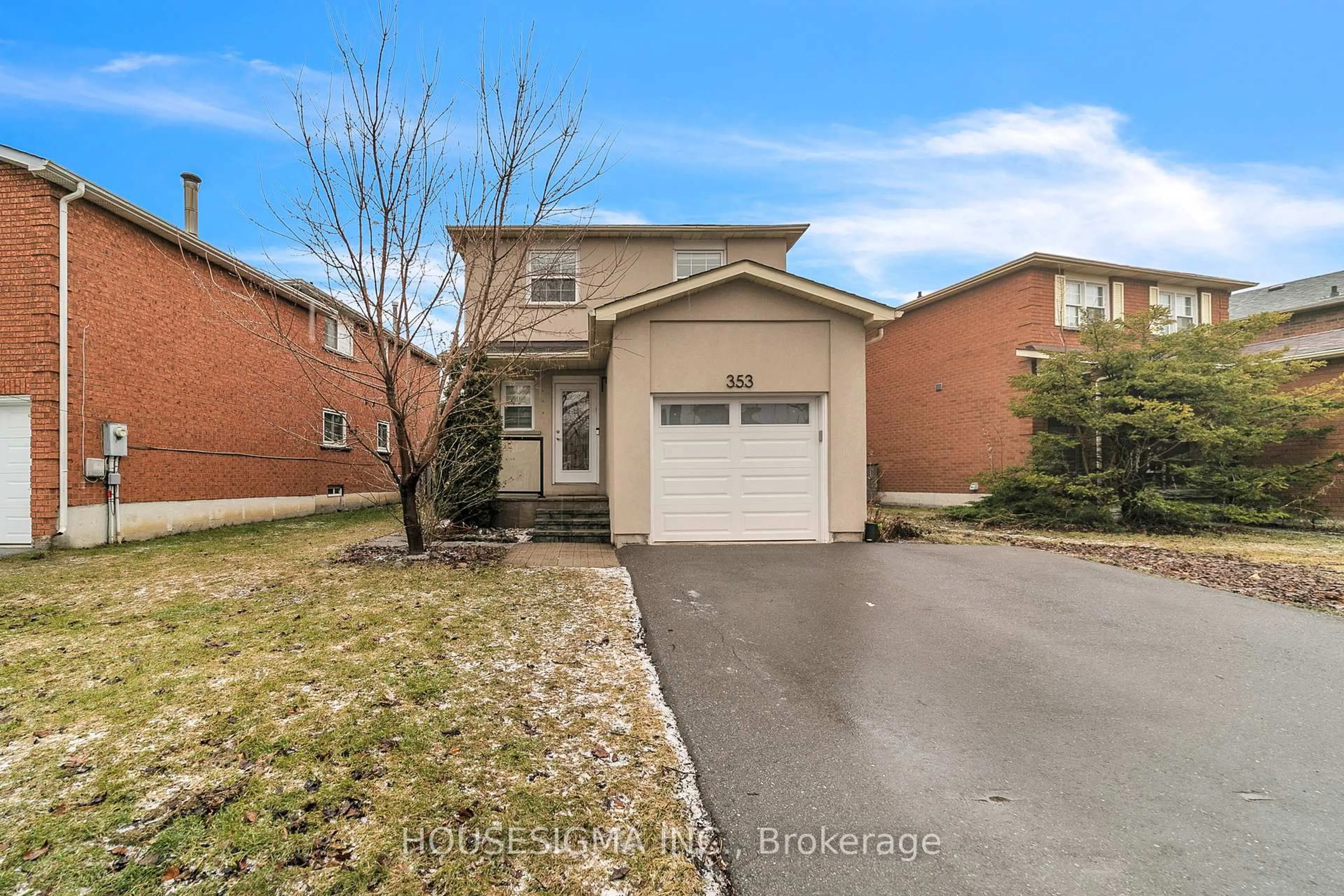 A pic from outside/outdoor area/front of a property/back of a property/a pic from drone, street for 353 Brownridge Dr, Vaughan Ontario L4J 5X2