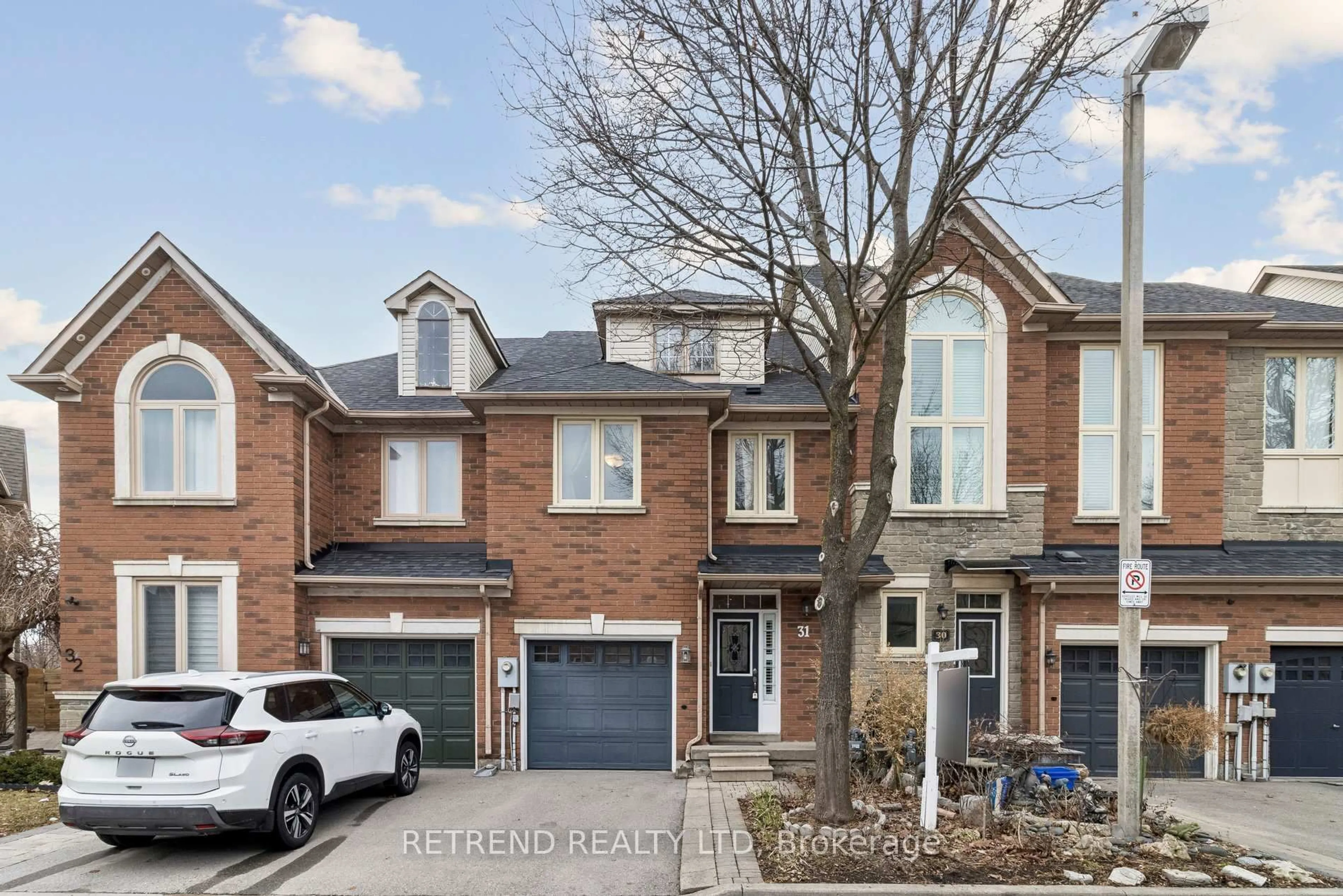 Home with brick exterior material, street for 180 Blue Willow Dr #31, Vaughan Ontario L4L 9C9