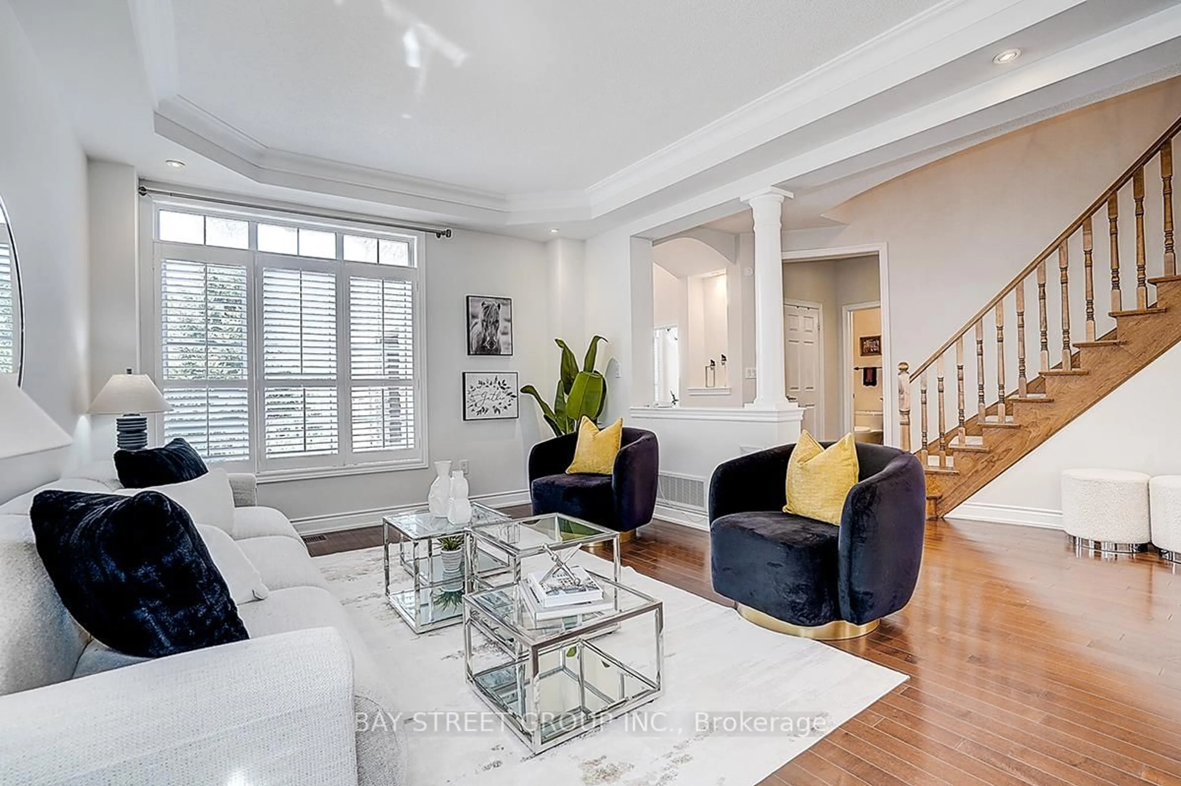 Living room with furniture, unknown for 1011 Nellie Little Cres, Newmarket Ontario L3X 3E6