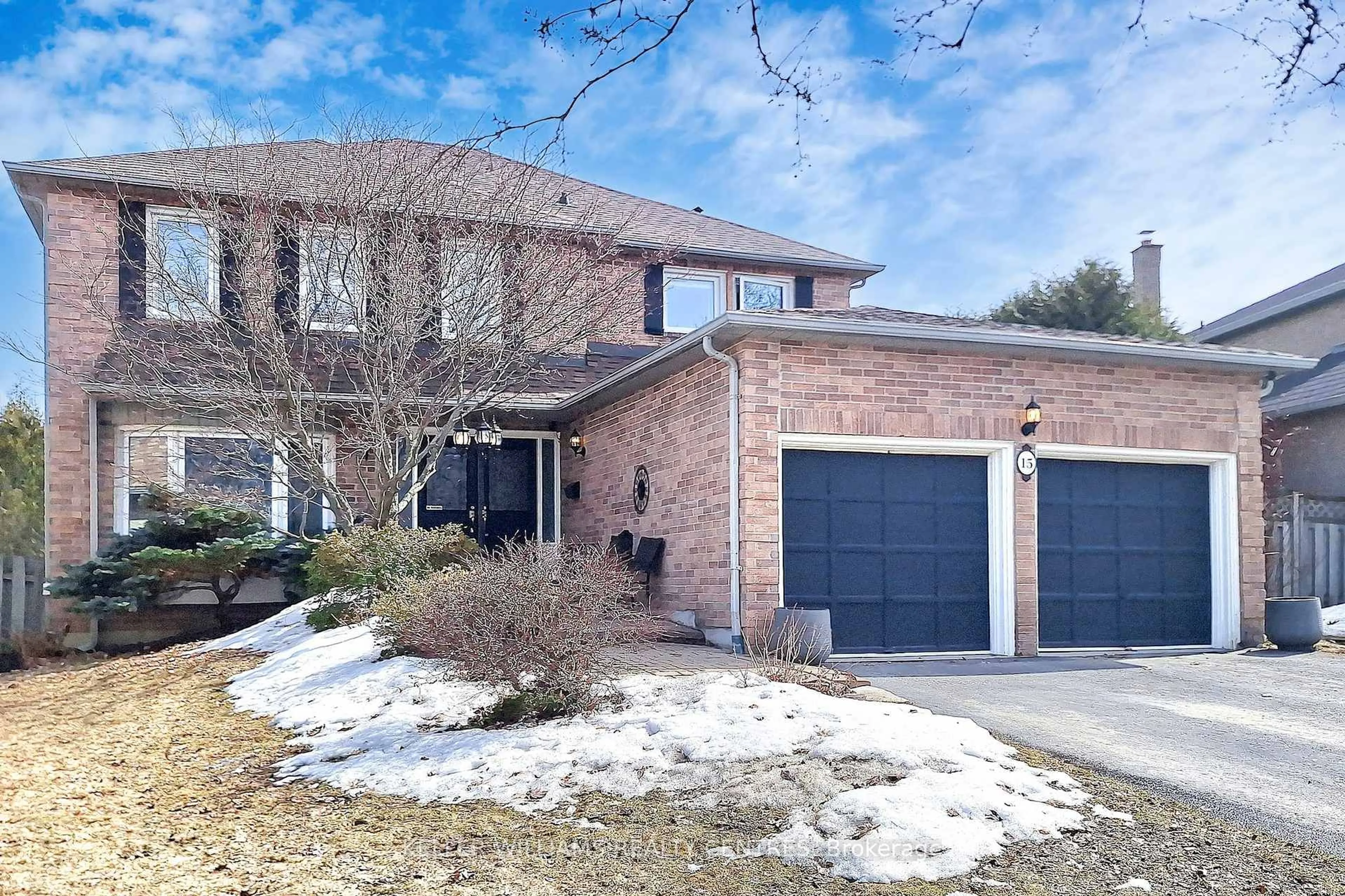 Home with brick exterior material, street for 15 Beatty Cres, Aurora Ontario L4G 5V2