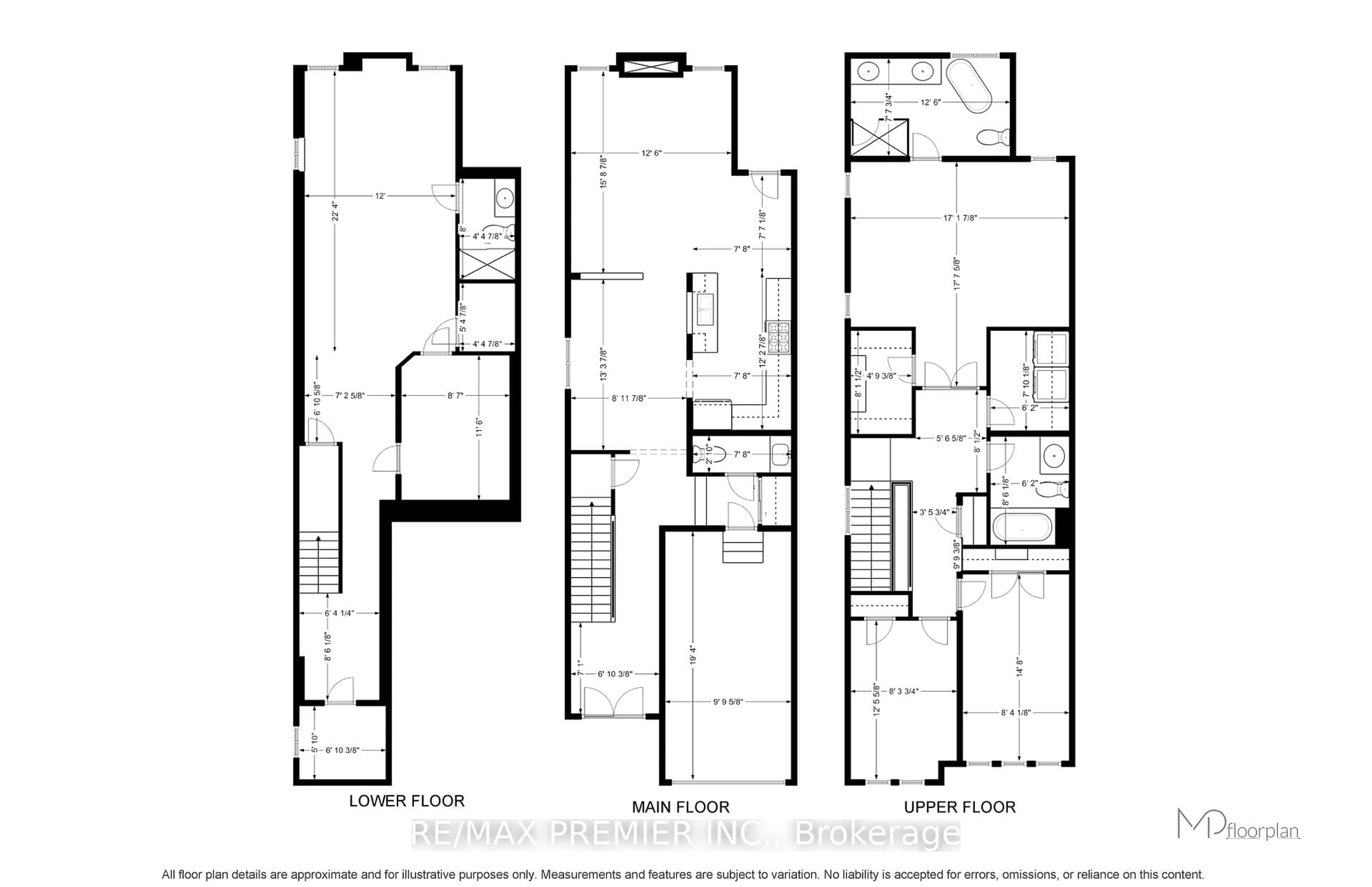 Floor plan for 70 Torah Gate, Vaughan Ontario L6A 0H3