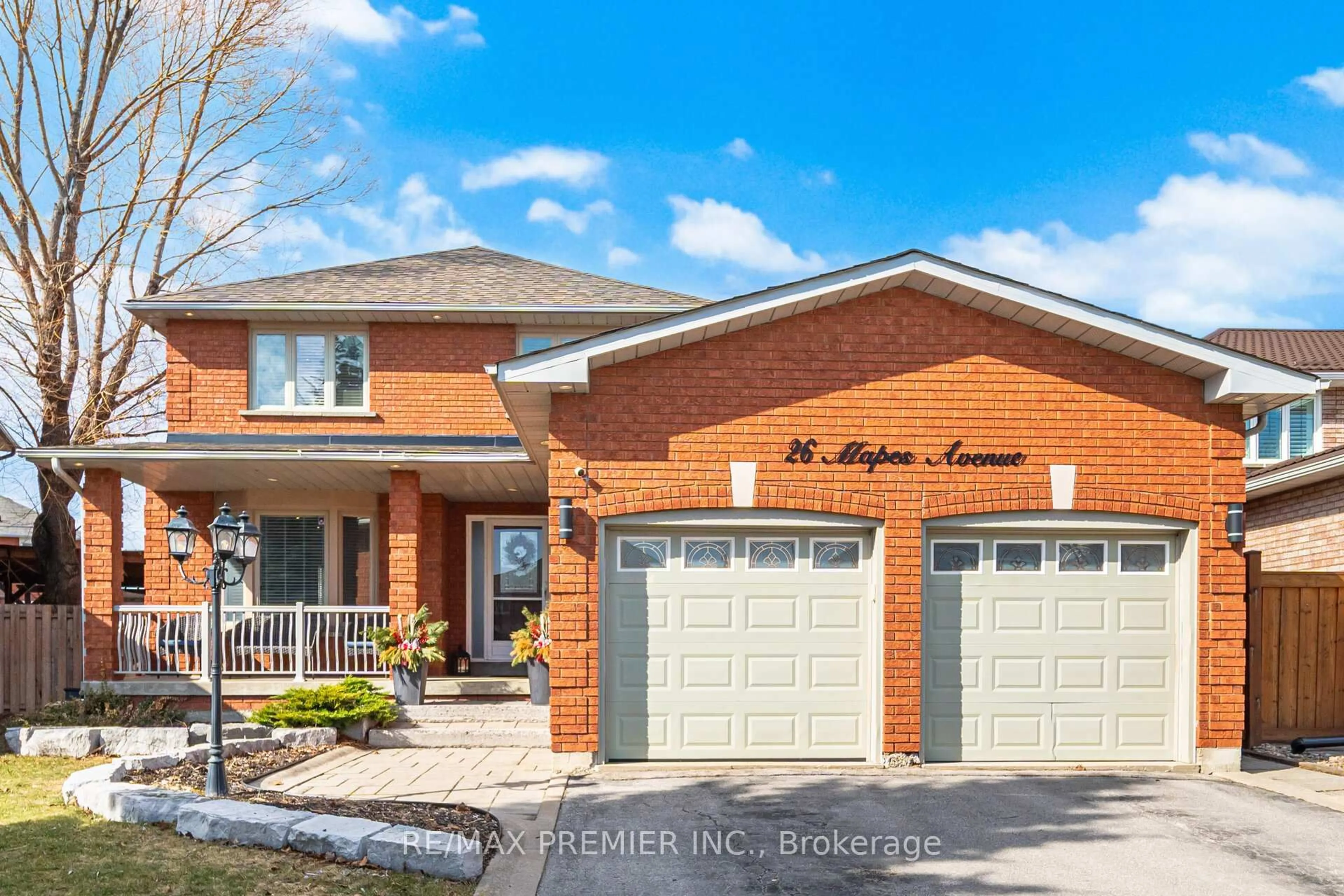 Home with brick exterior material, street for 26 Mapes Ave, Vaughan Ontario L4L 8R4