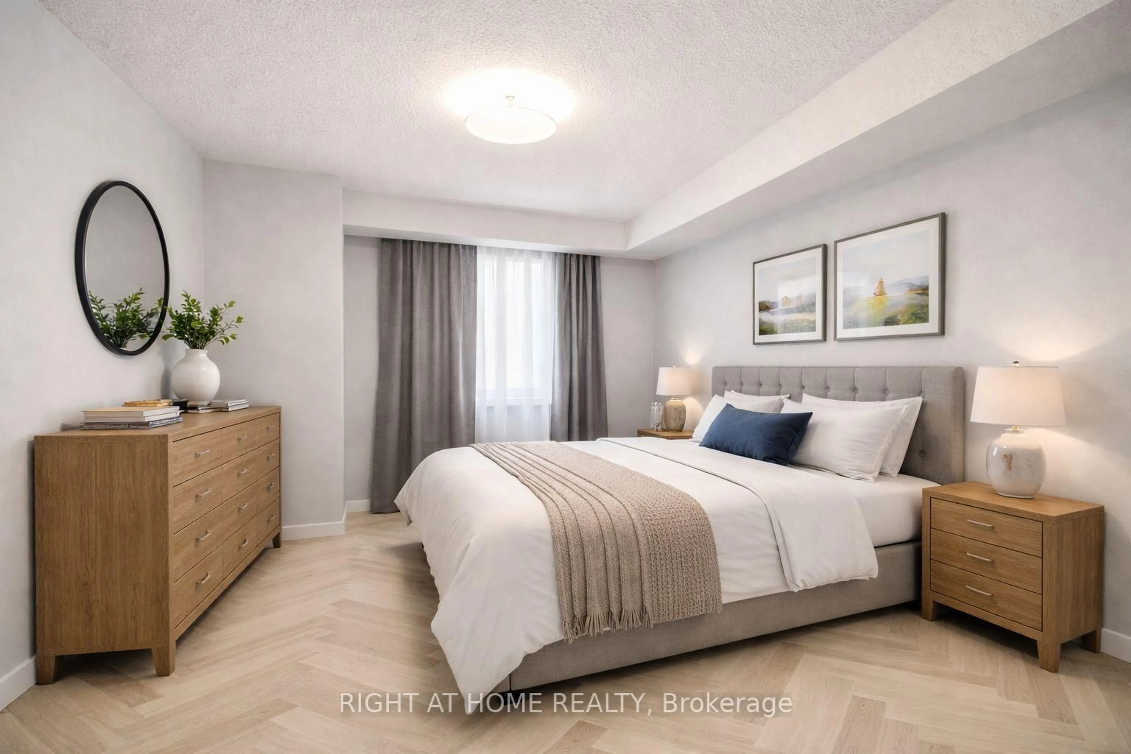 Bedroom with bed, unknown for 75 Weldrick Rd #507, Richmond Hill Ontario L4C 0H9