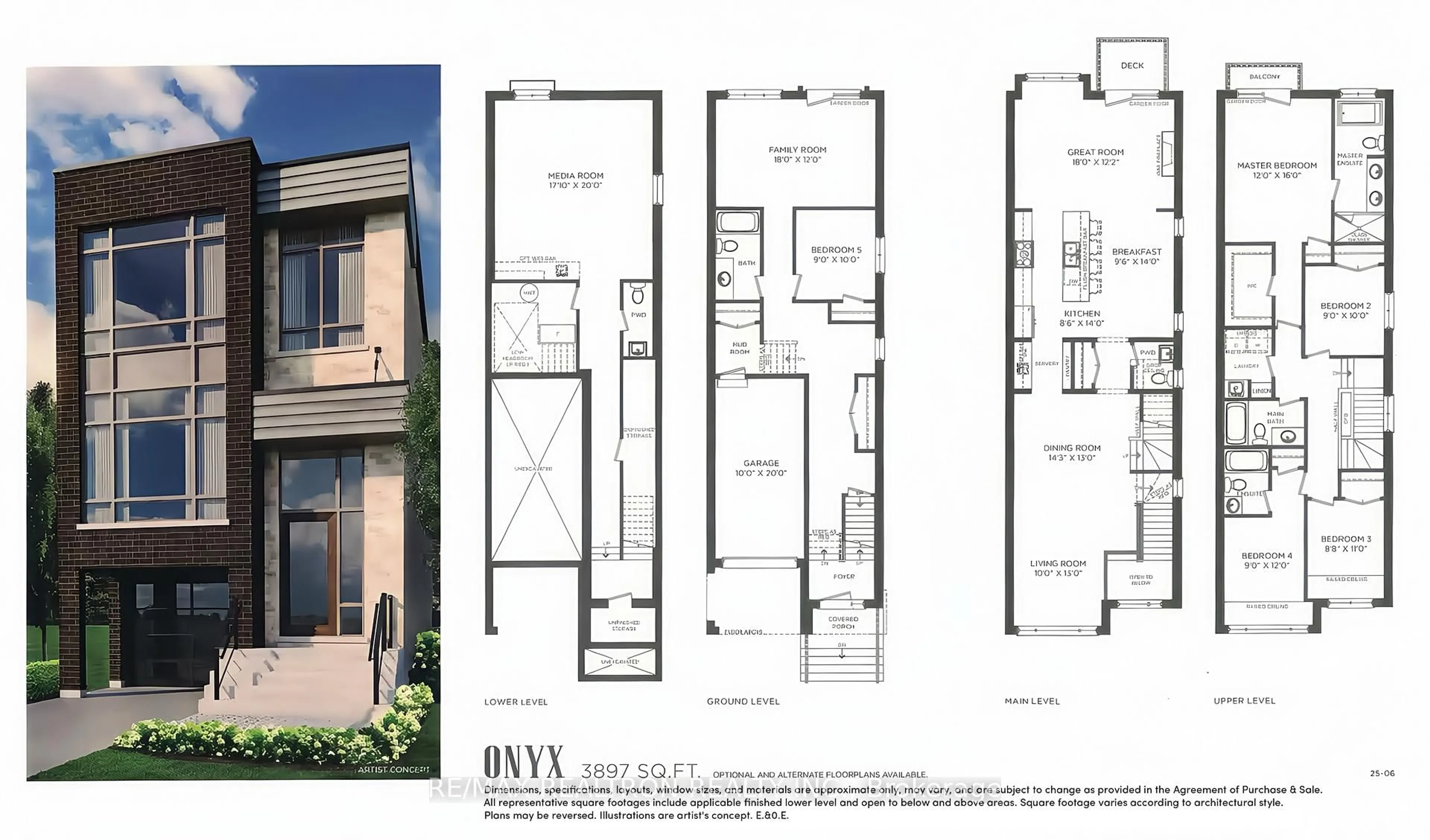 Floor plan for 10 Hesperus Rd, Vaughan Ontario L4J 0K3