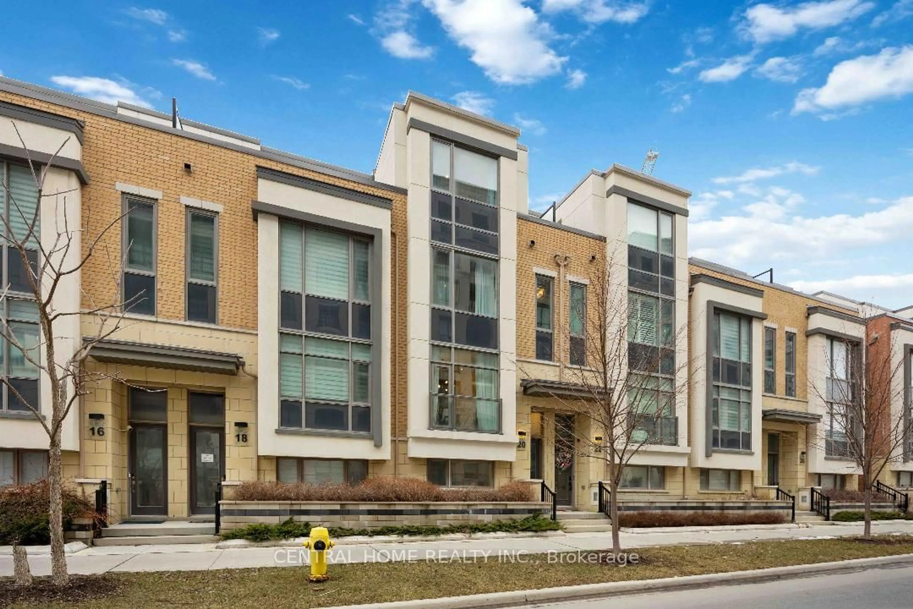 Home with brick exterior material, street for 20 William Saville St, Markham Ontario L3R 9S3