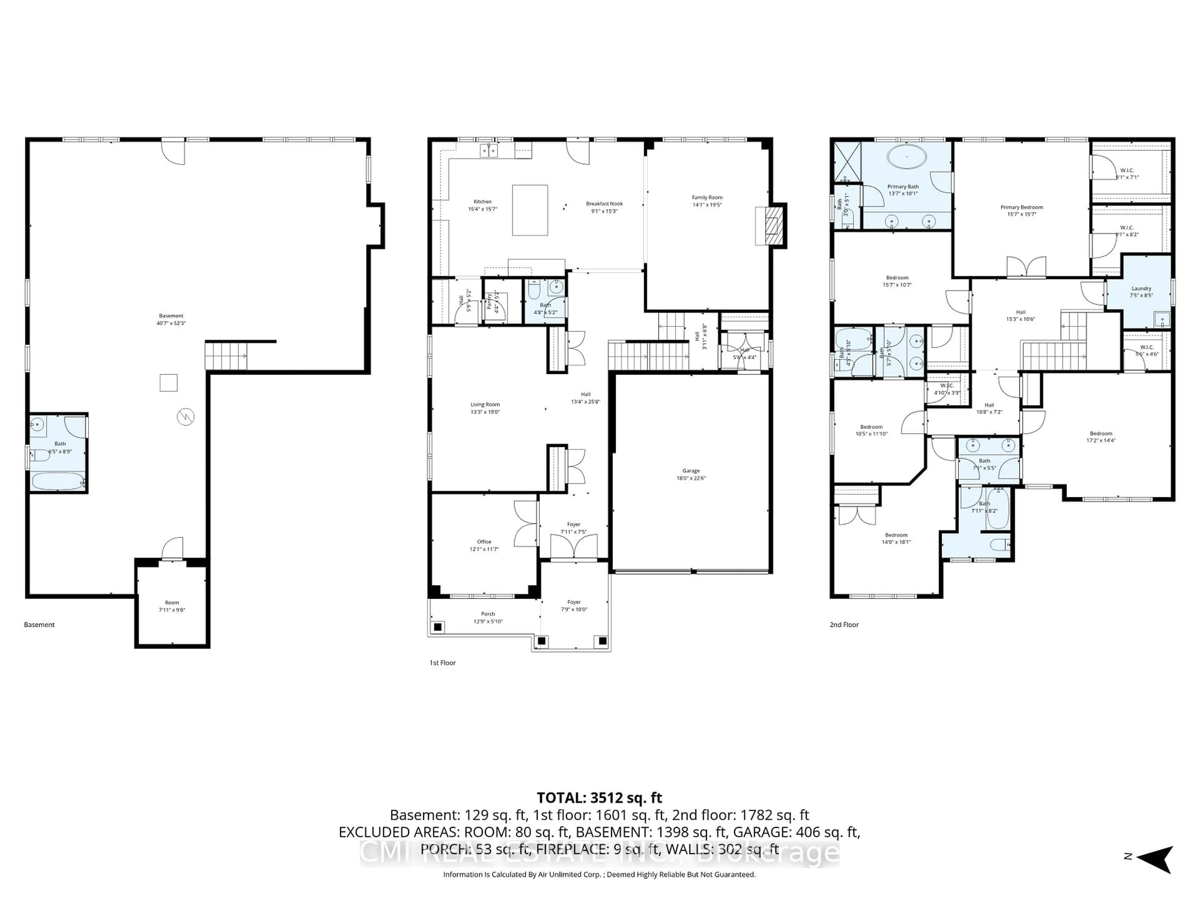 Floor plan for 1659 Emberton Way, Innisfil Ontario L9S 0N4