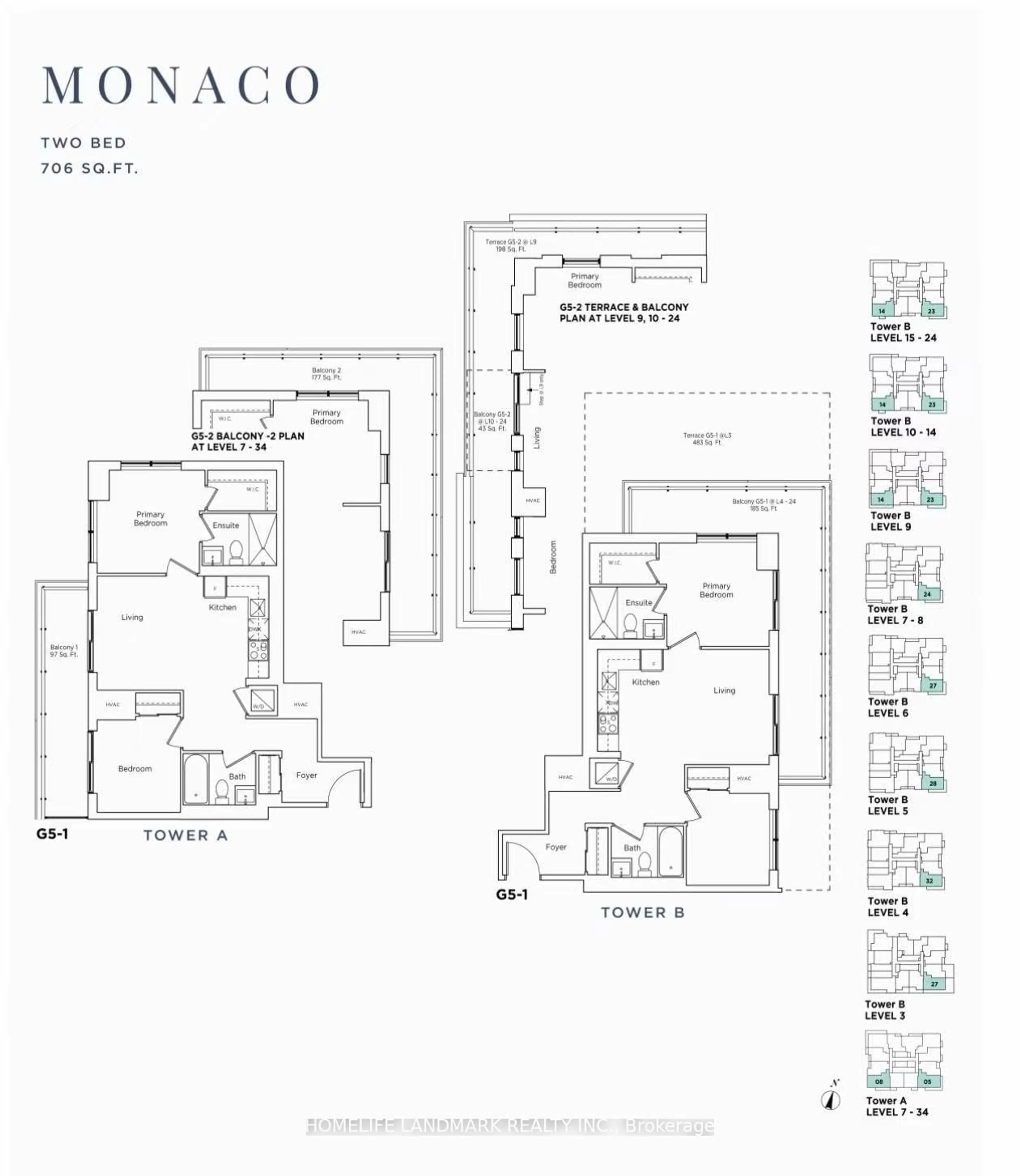 Floor plan for 2851 HWY7 #2014, Vaughan Ontario L4K 1W2