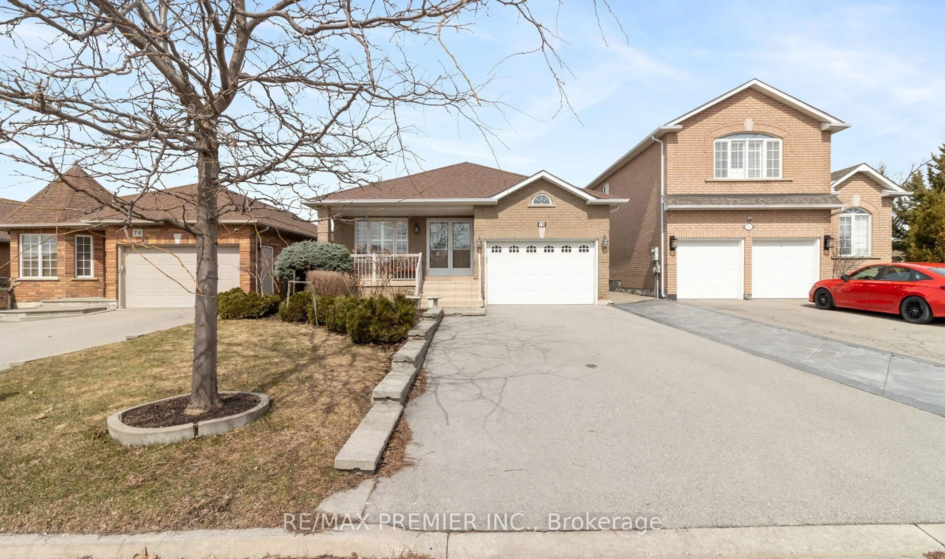 Home with brick exterior material, street for 78 Rosanna Cres, Vaughan Ontario L6A 3E3