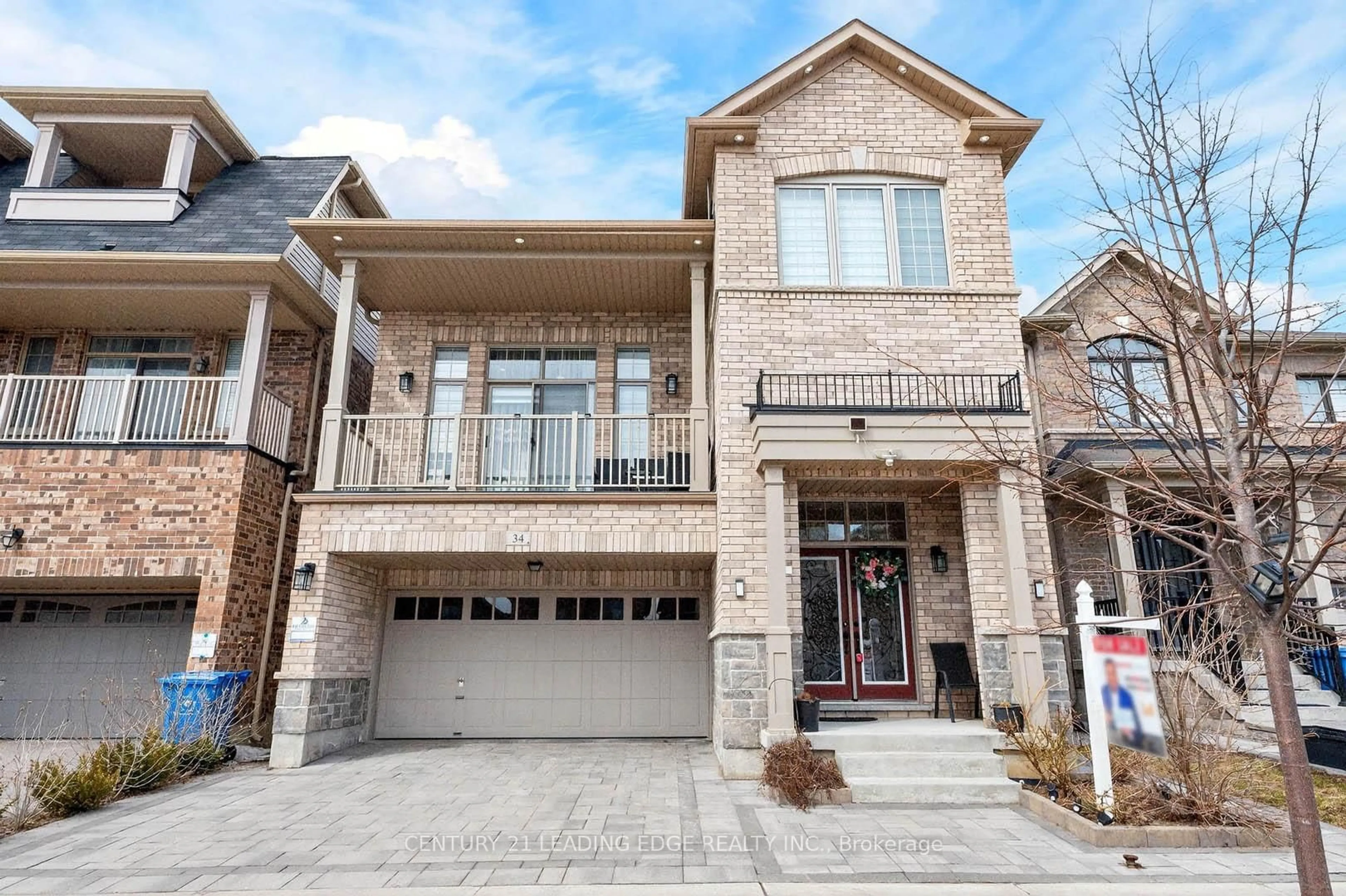 Home with brick exterior material, street for 34 Buttonleaf Cres, Whitchurch-Stouffville Ontario L4A 4P5