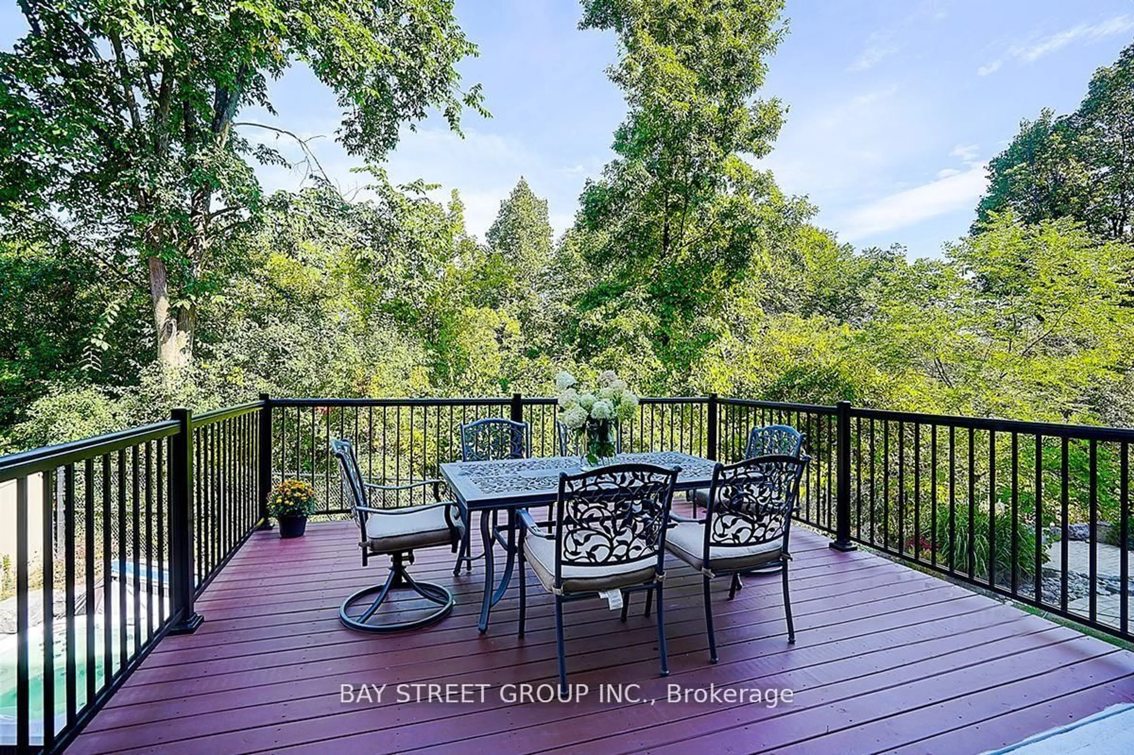 Patio, forest/trees view for 80 LADY JESSICA Dr, Vaughan Ontario L6A 4T9