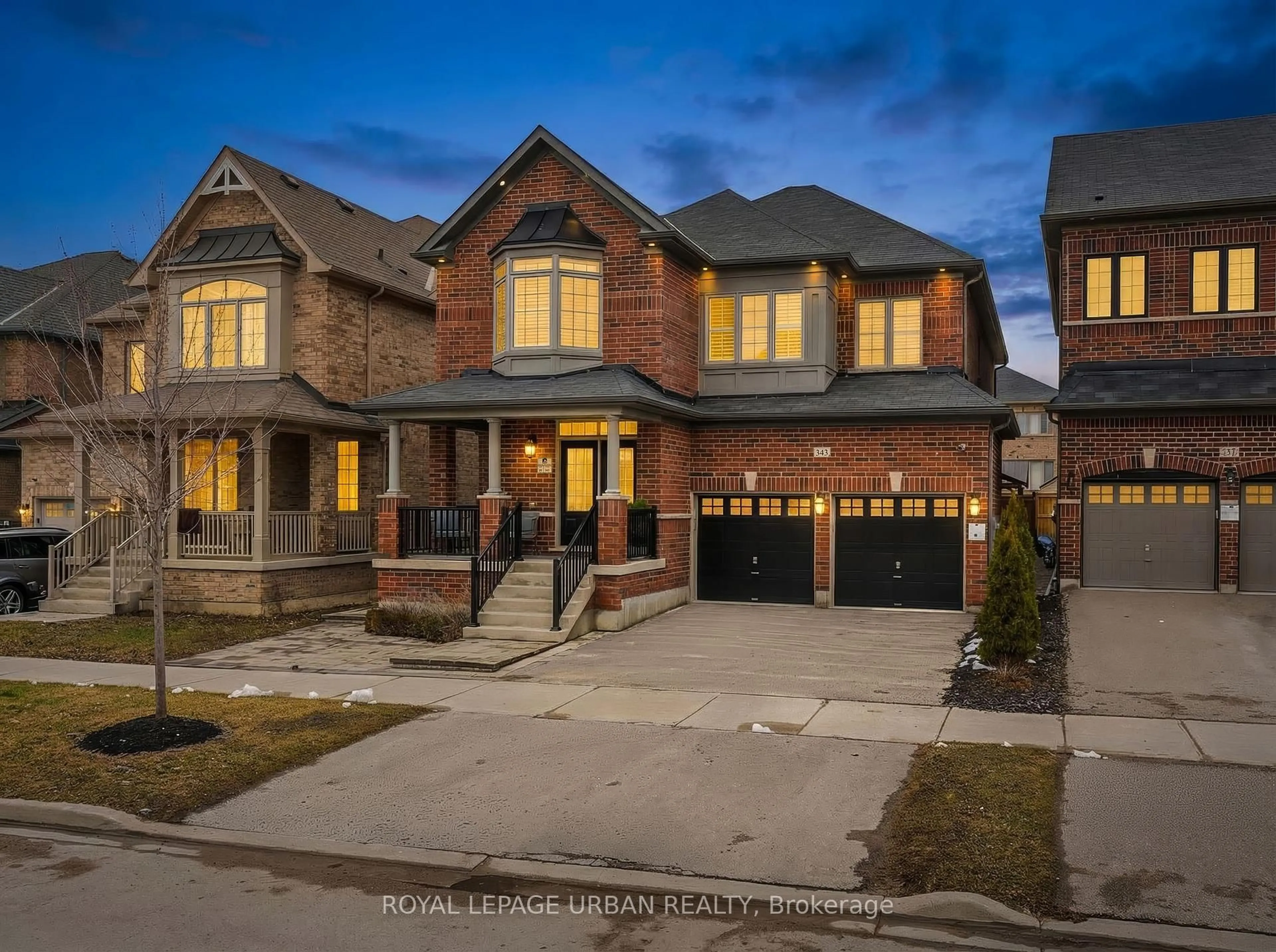 Home with brick exterior material, street for 343 Baker Hill Blvd, Whitchurch-Stouffville Ontario L4A 4P2