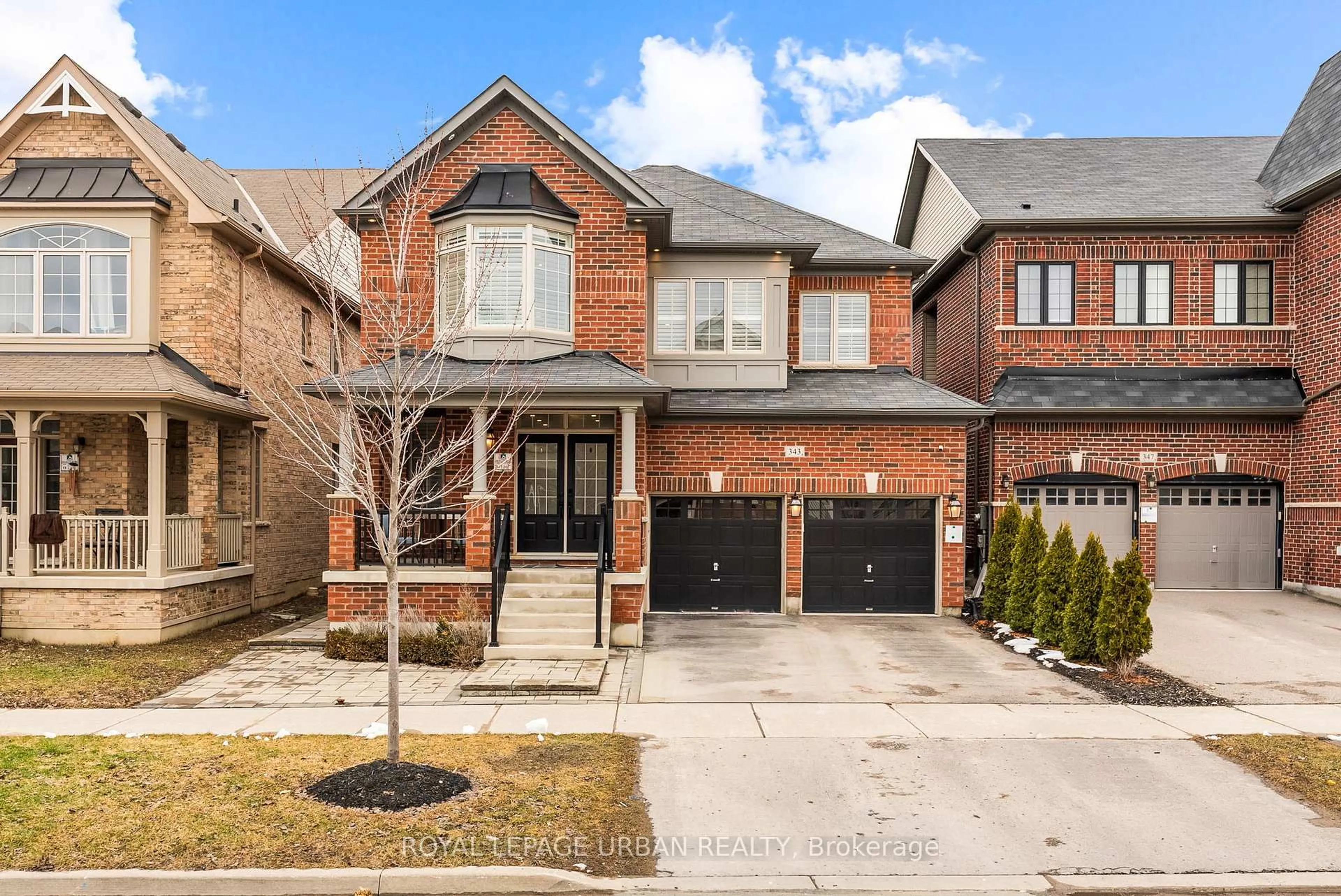 Home with brick exterior material, street for 343 Baker Hill Blvd, Whitchurch-Stouffville Ontario L4A 4P2