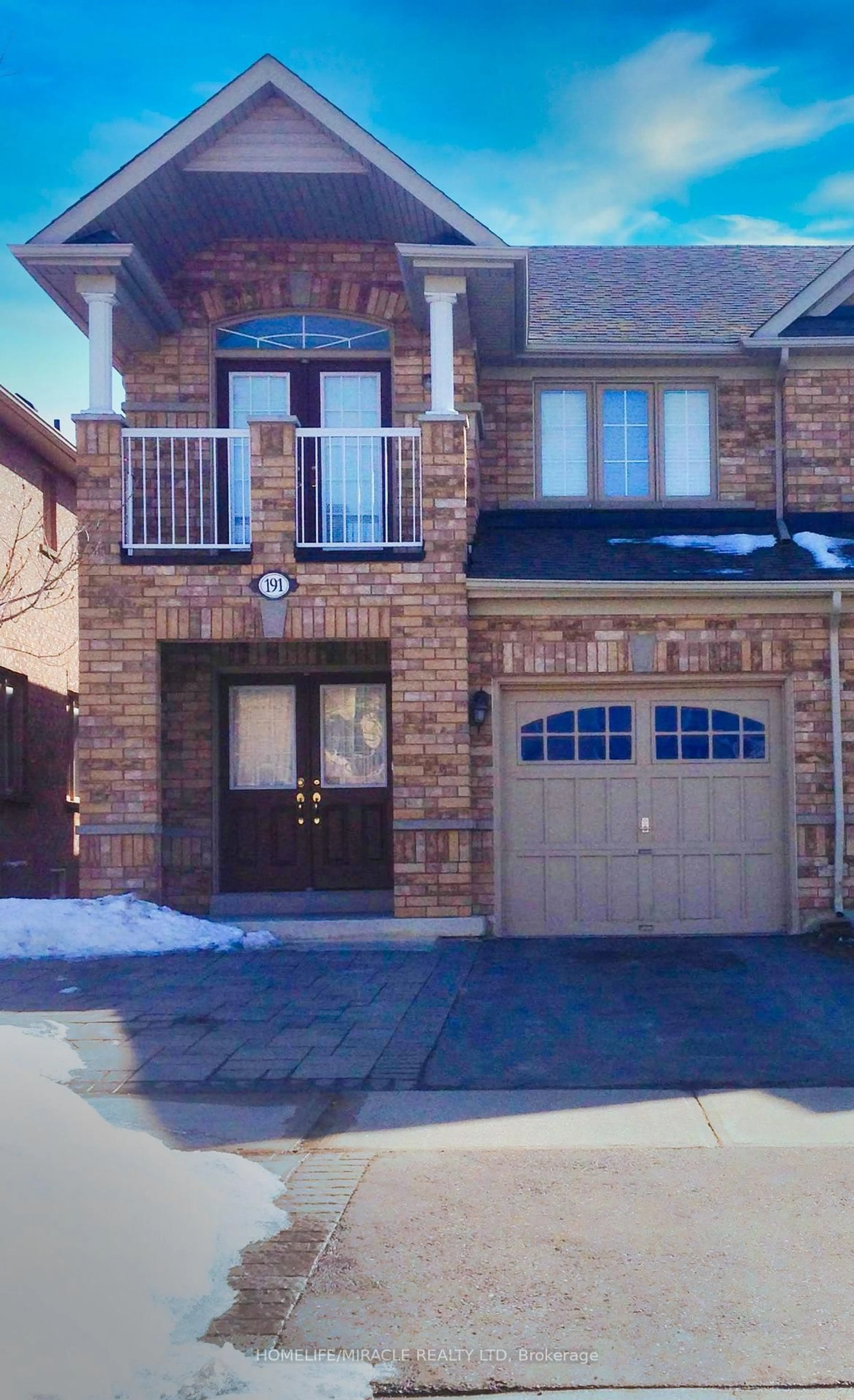 Home with brick exterior material, street for 191 Petticoat Rd, Vaughan Ontario L6A 0M1