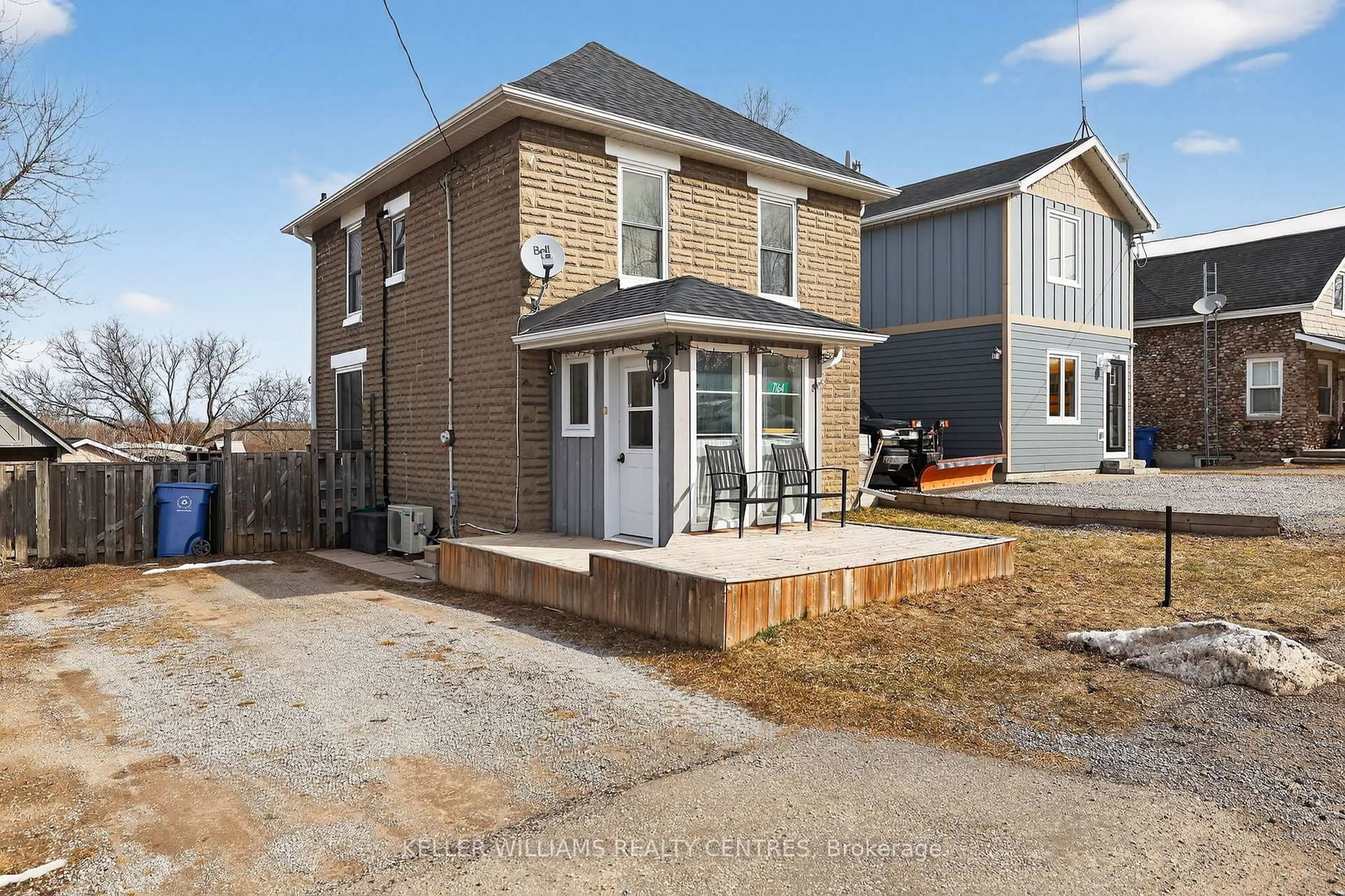 Home with brick exterior material, street for 7164 Old Shiloh Rd, Georgina Ontario L0E 1N0