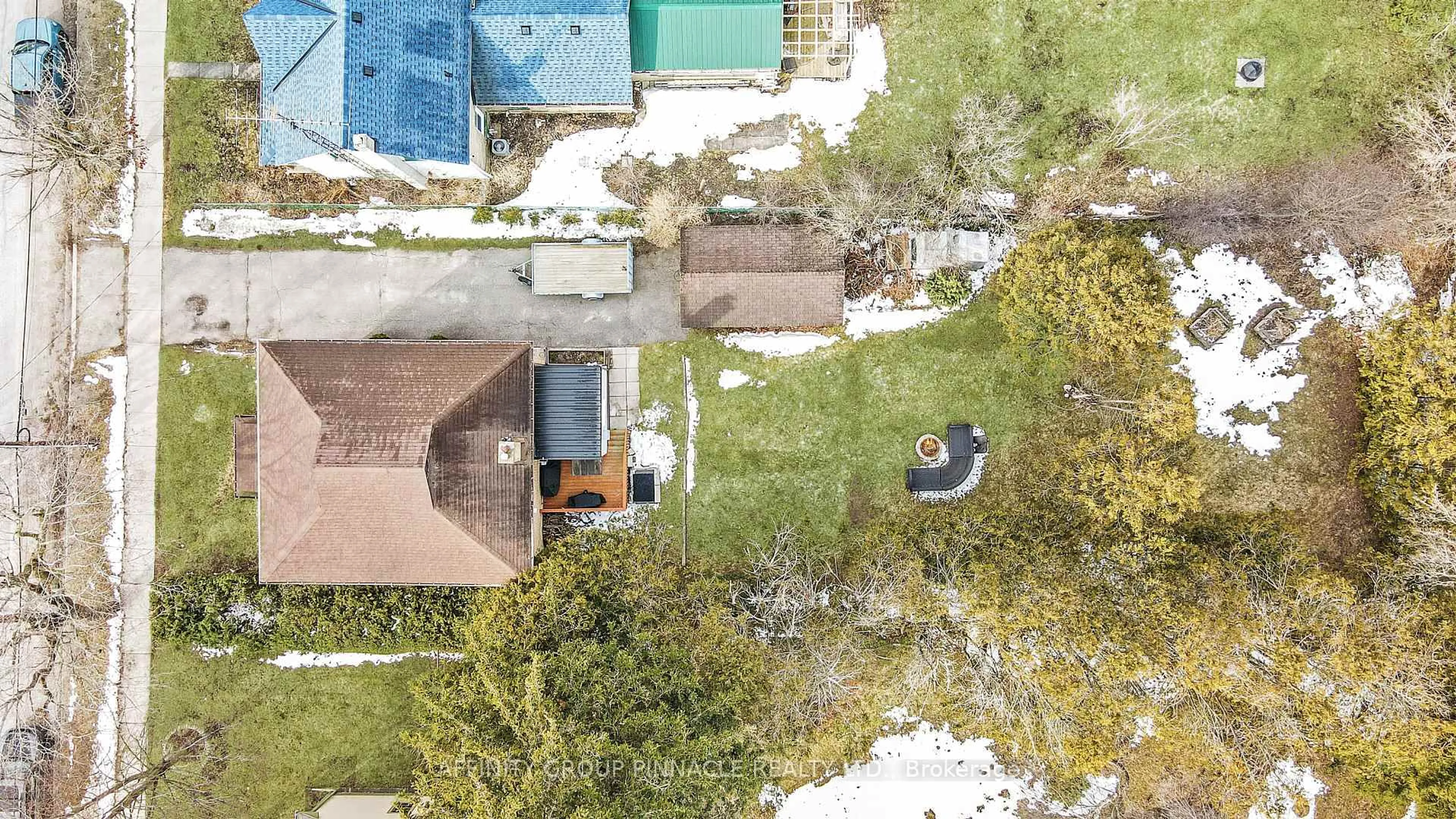 A pic from outside/outdoor area/front of a property/back of a property/a pic from drone, street for 384 Main St, Brock Ontario L0K 1A0