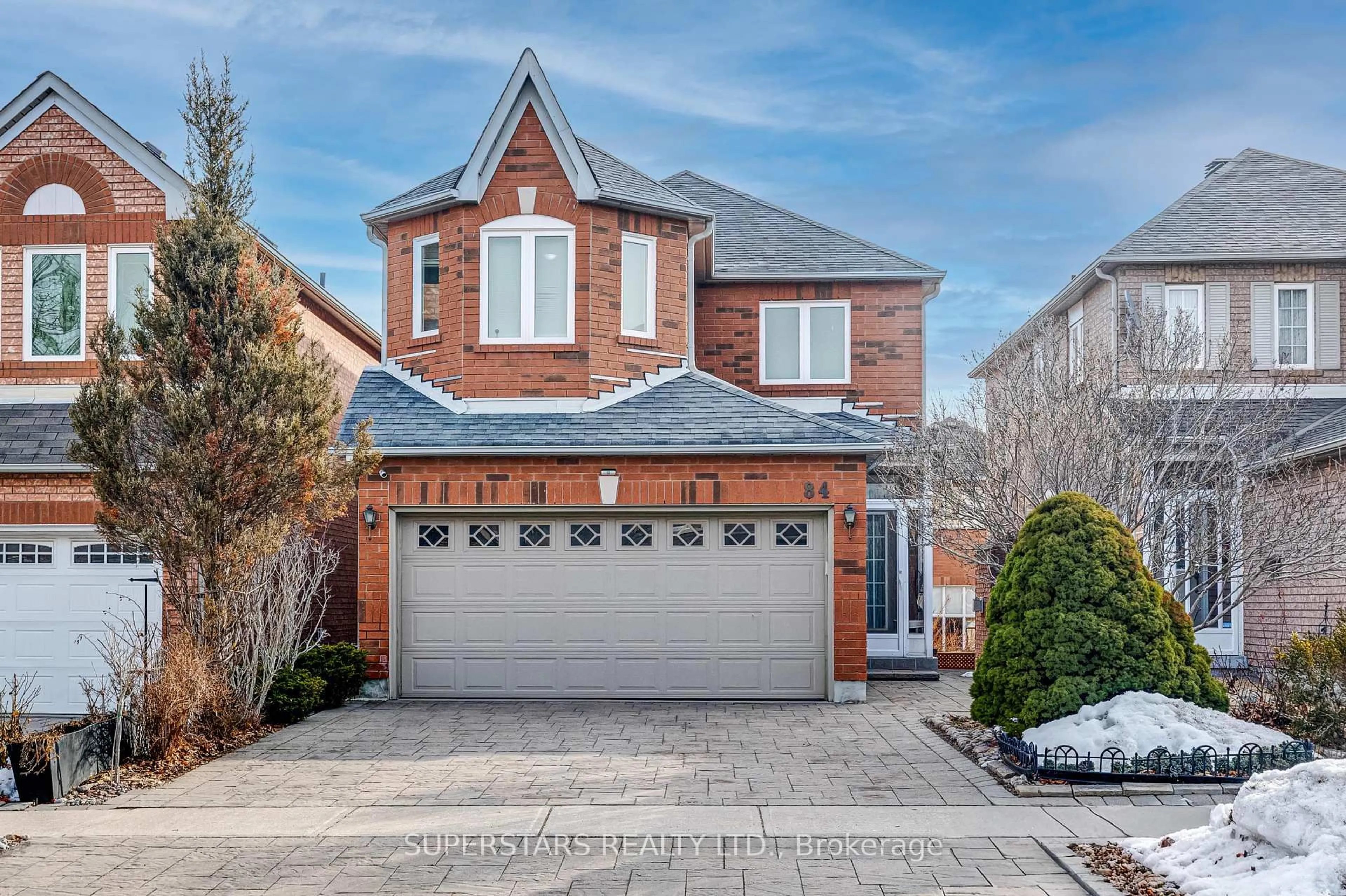 Home with brick exterior material, street for 84 Fortune Cres, Richmond Hill Ontario L4S 1T5