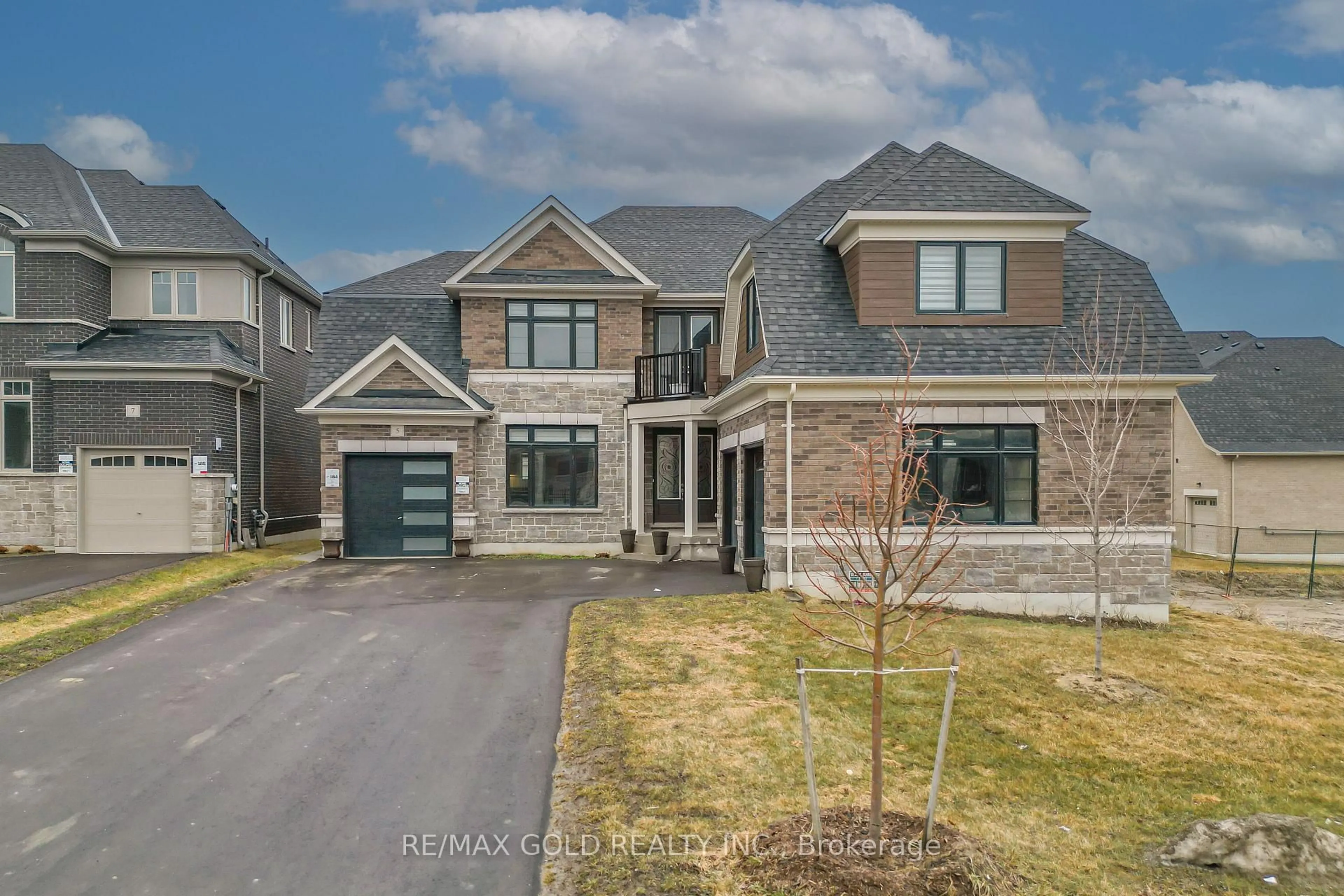 Home with brick exterior material, street for 5 Elderberry Way, Adjala-Tosorontio Ontario L0G 1W0