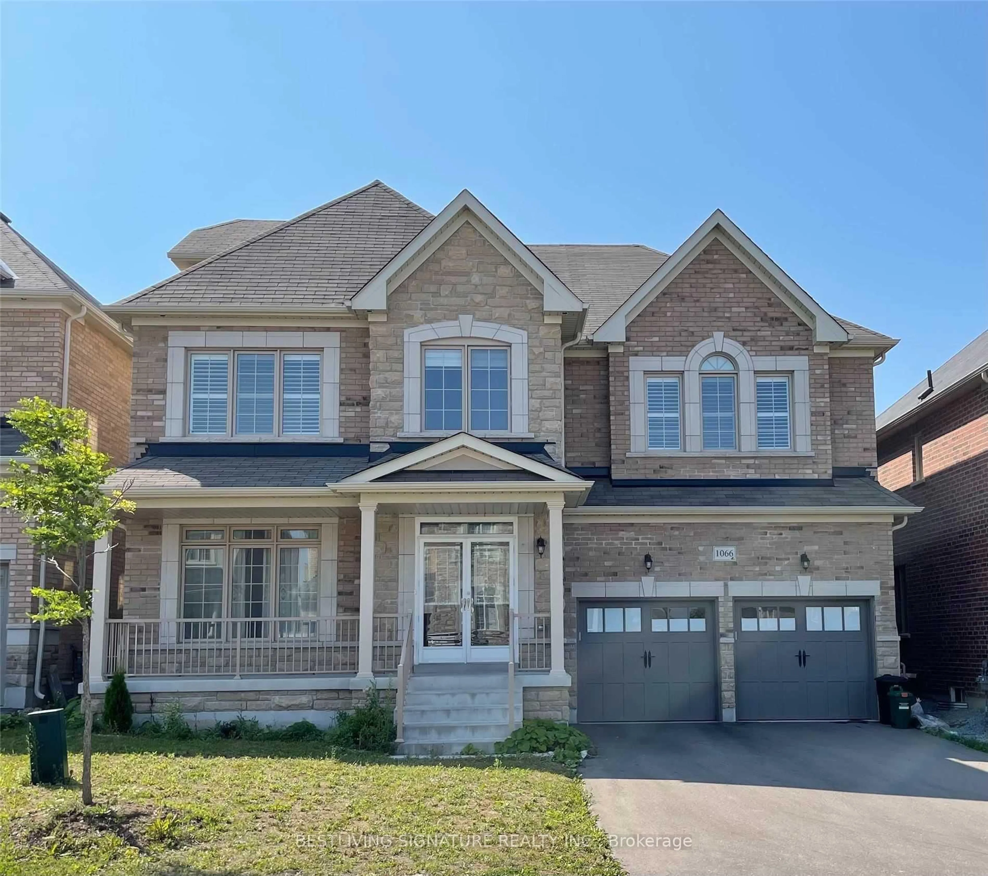 Home with brick exterior material, street for 1066 Harden Tr, Newmarket Ontario L3X 0H9