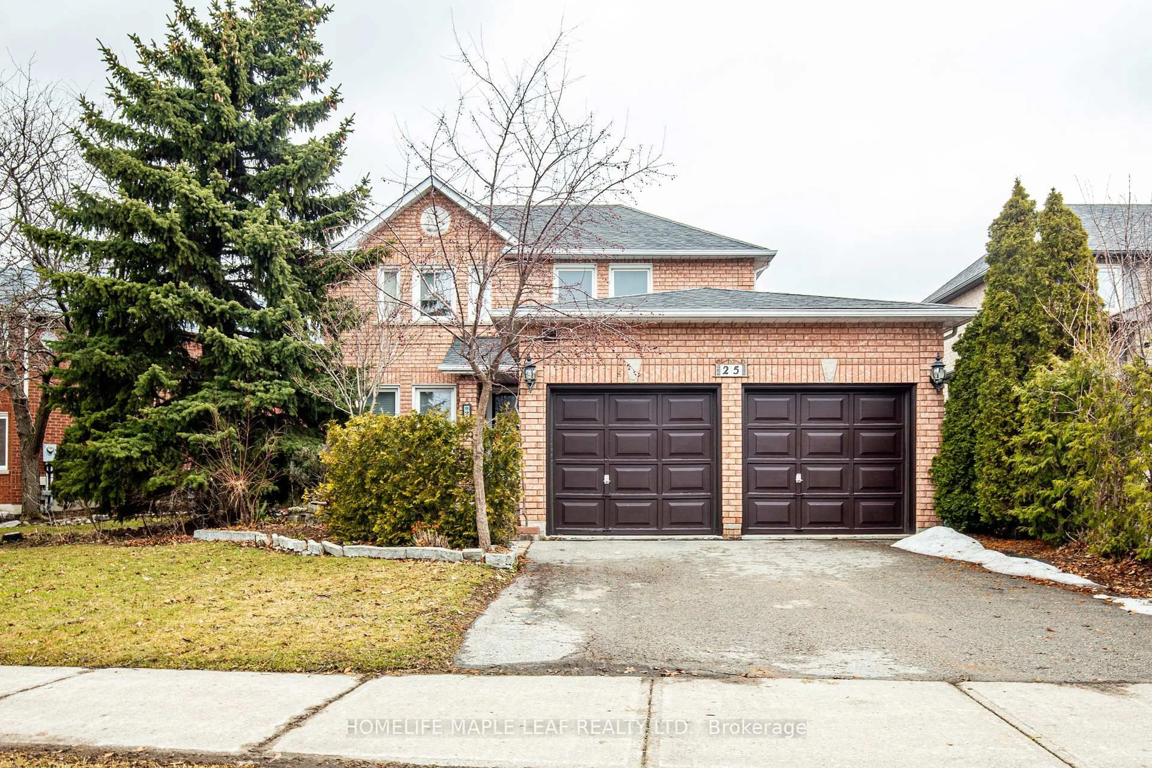 Home with brick exterior material, street for 25 Grampian Ave, Vaughan Ontario L6A 2A3