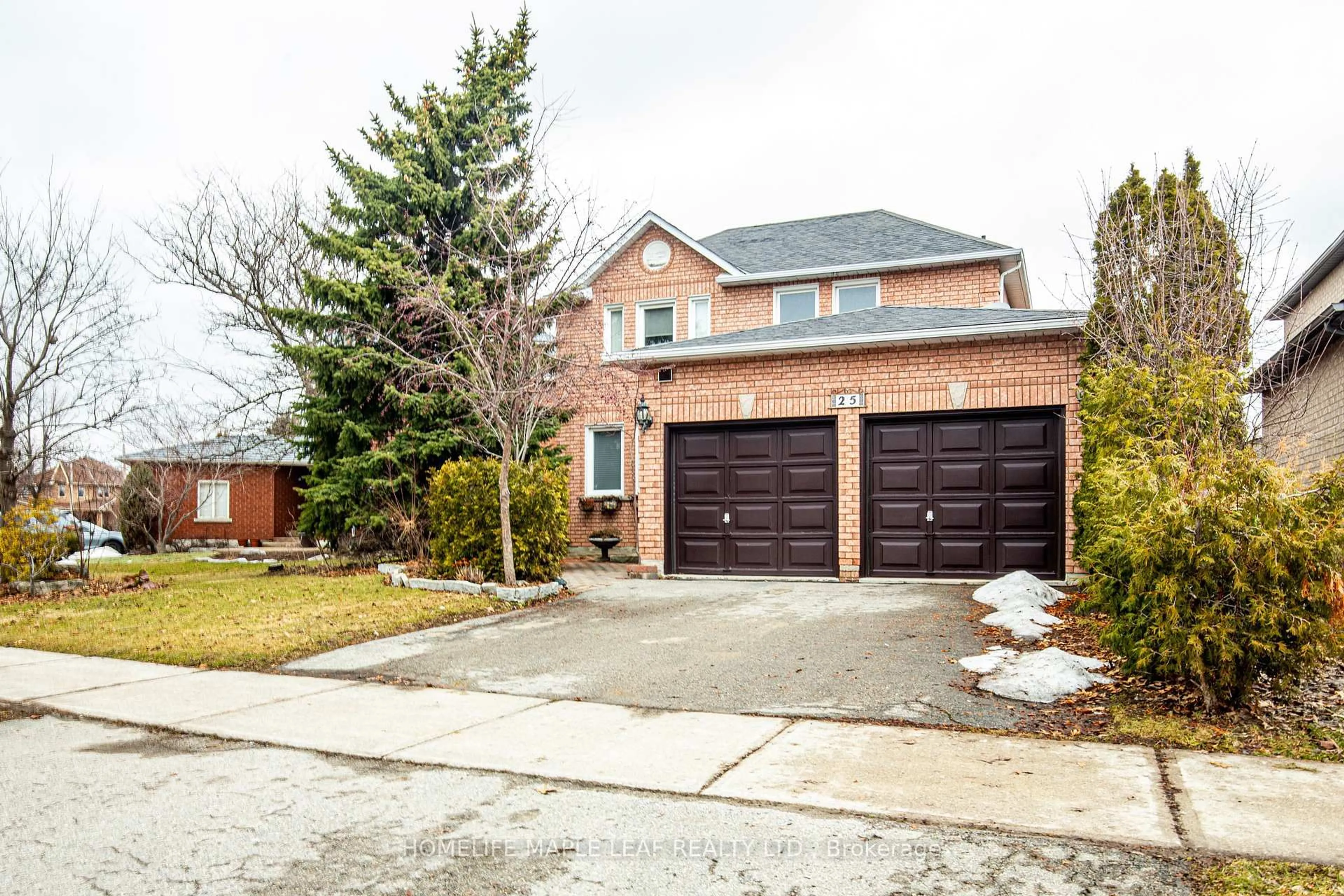 Home with brick exterior material, street for 25 Grampian Ave, Vaughan Ontario L6A 2A3