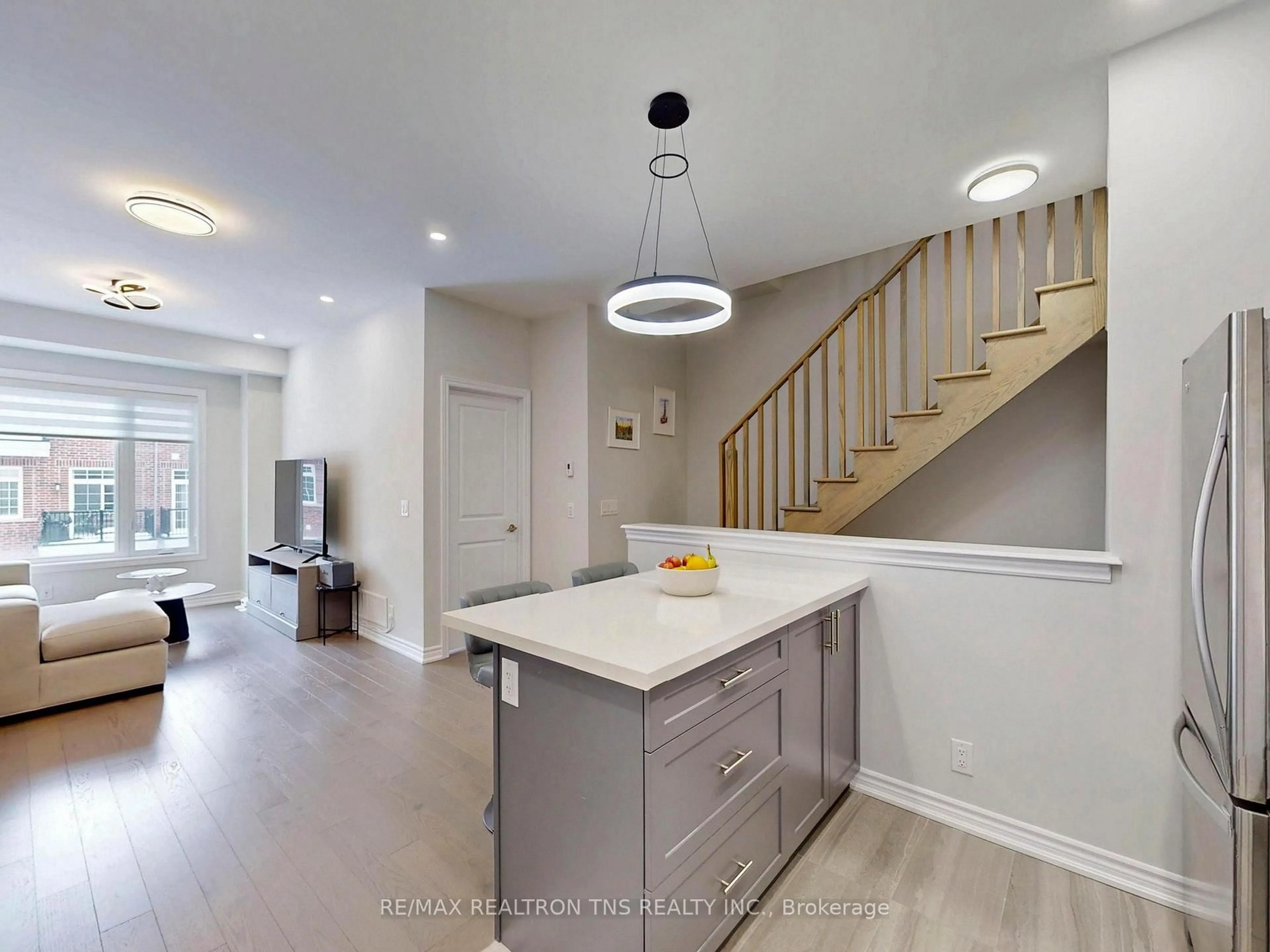 Open concept kitchen, unknown for 16 Herman Gilroy Lane, Markham Ontario L6C 3L7