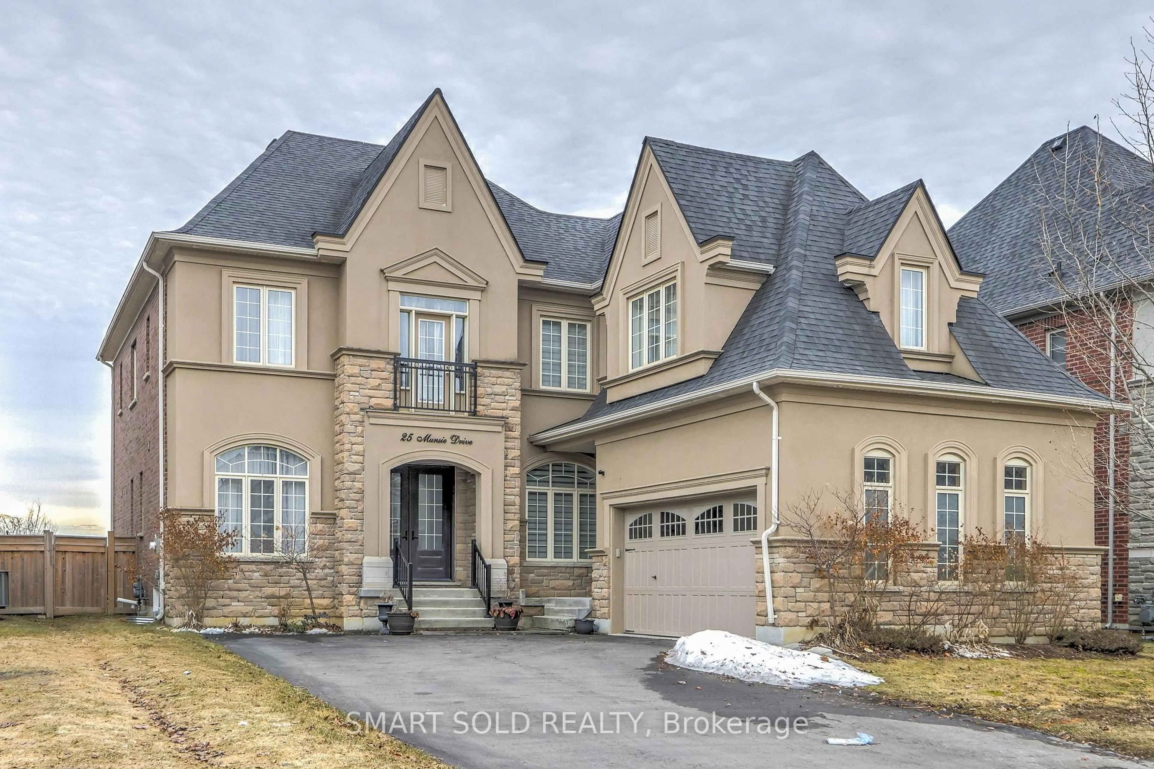 Home with brick exterior material, street for 25 Munsie Dr, King Ontario L7B 0N8