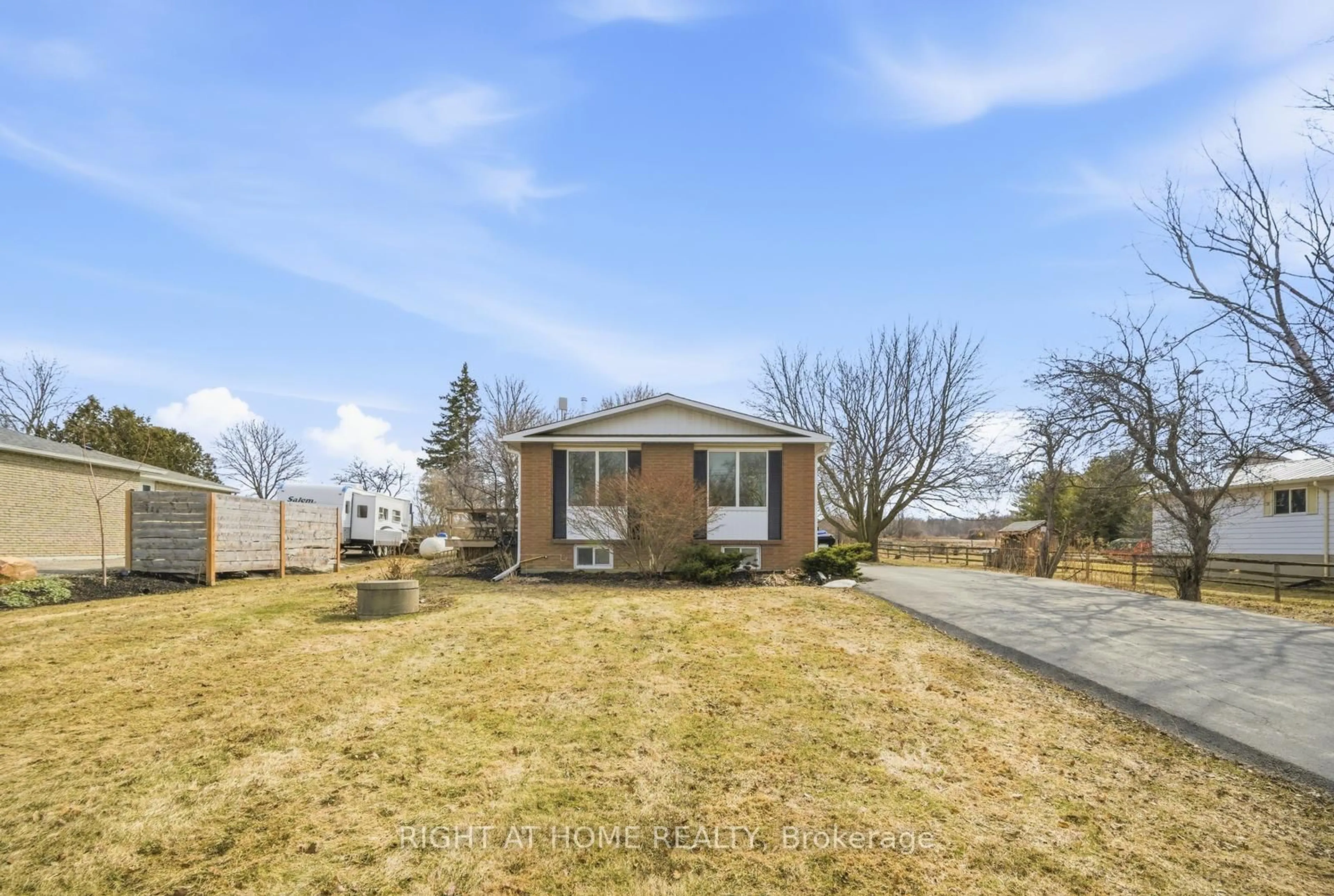 Home with brick exterior material, street for 5885 7th Line, New Tecumseth Ontario L0G 1A0