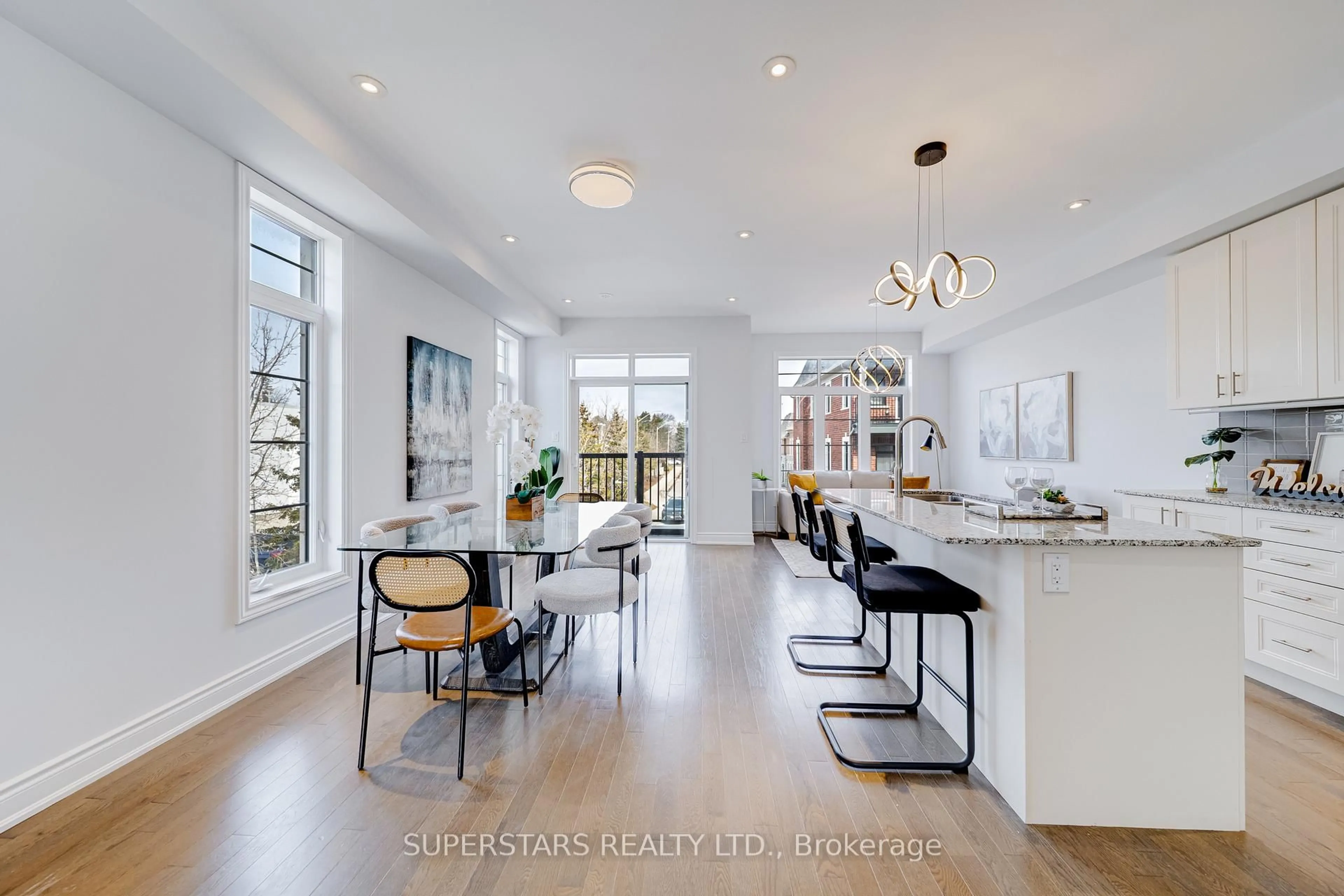 Open concept kitchen, unknown for 4116 Highway 7, Markham Ontario L3R 0W9