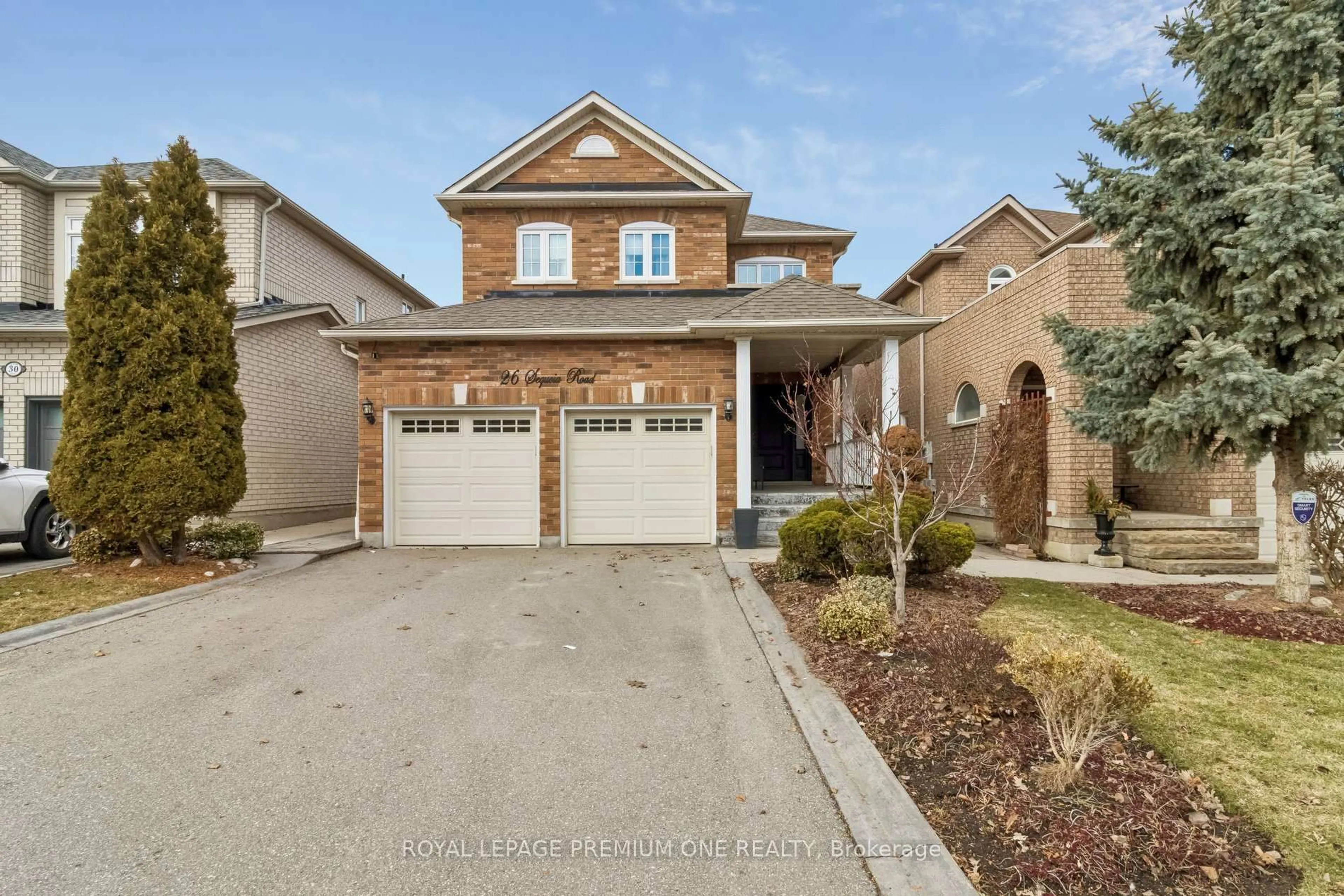 Home with brick exterior material, street for 26 Sequoia Rd, Vaughan Ontario L4H 1W6
